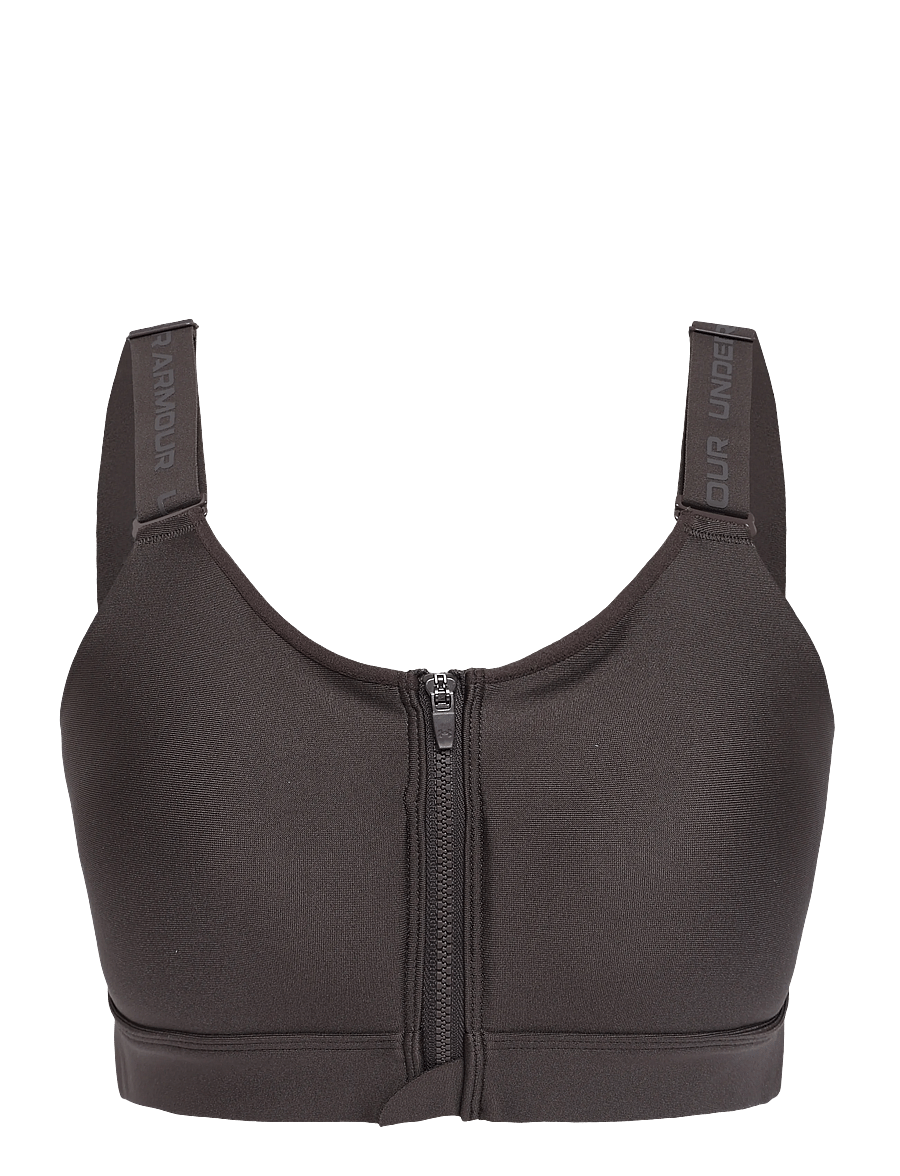 Under Armour - UA Infinity High Zip 2.0 Bra - sport-bhs - peppercorn - 1