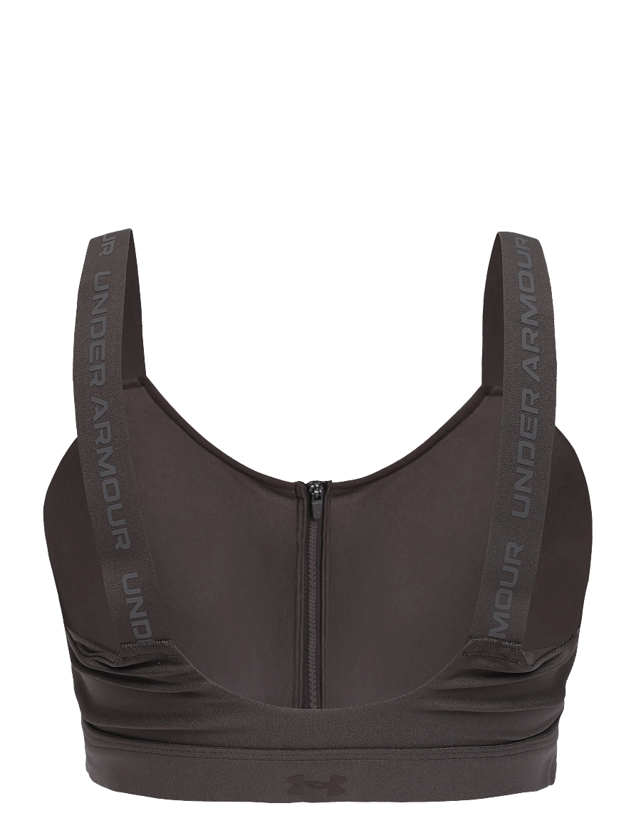 Under Armour - UA Infinity High Zip 2.0 Bra - sport-bhs - peppercorn - 2
