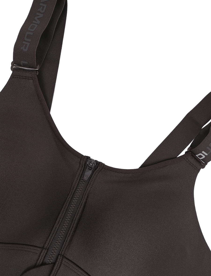 Under Armour - UA Infinity High Zip 2.0 Bra - sport-bhs - peppercorn - 5