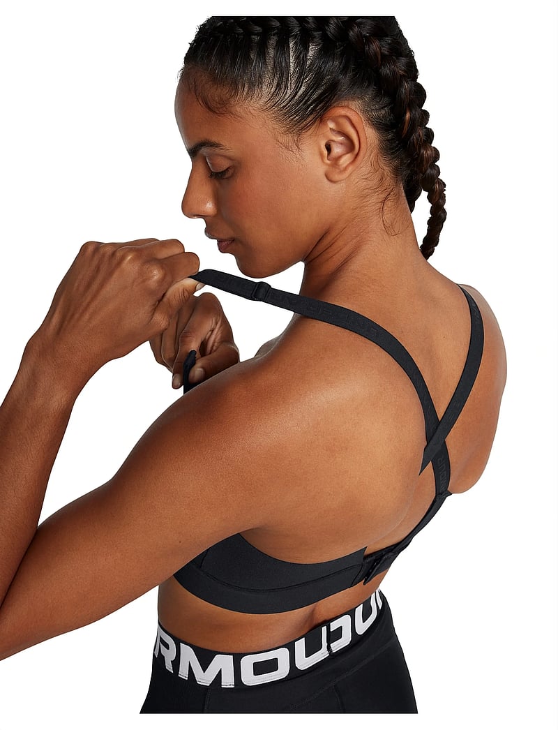 Under Armour - UA Infinity Mid 2.0 Bra - spordirinnahoidjad - black - 4