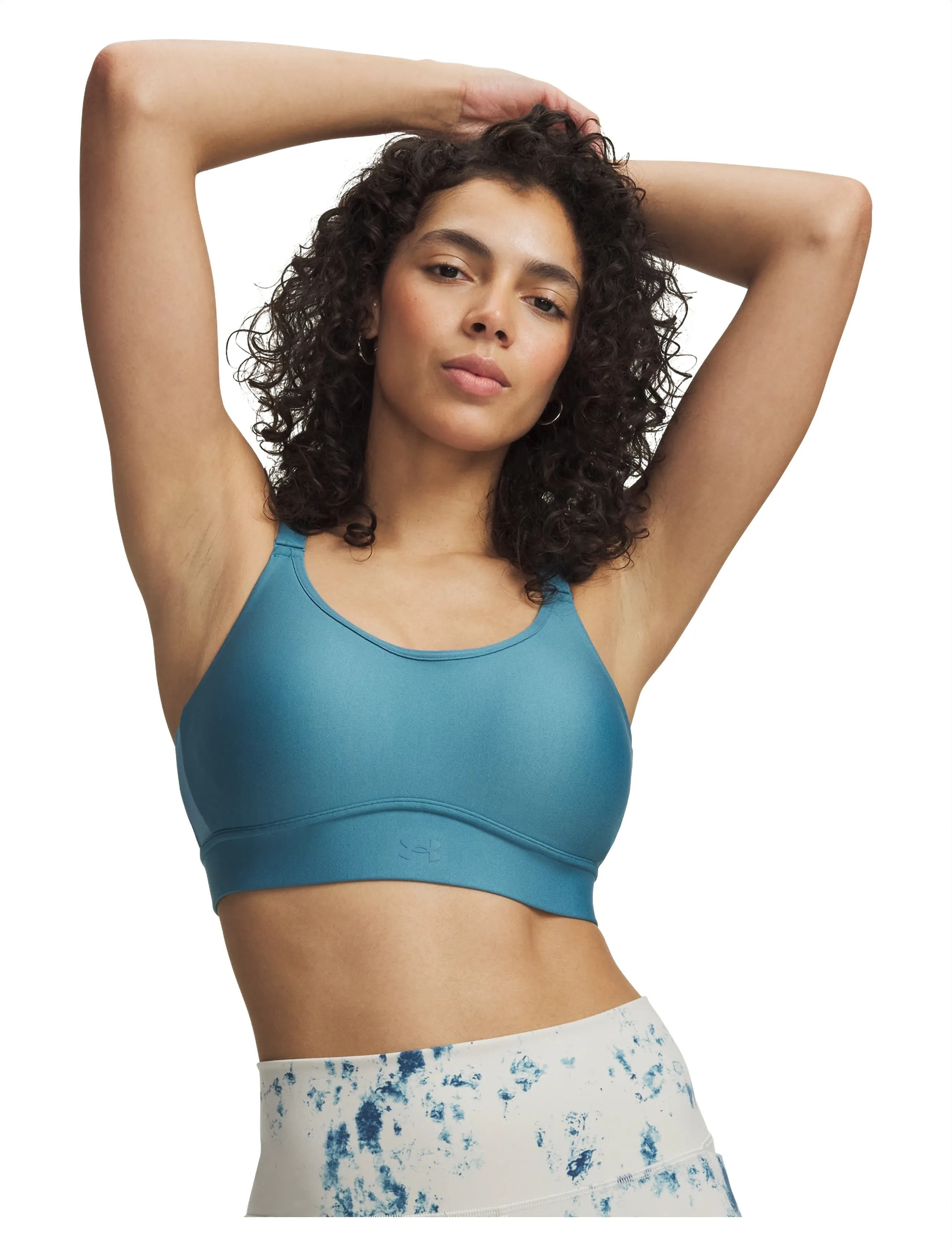 Under Armour Ua Infinity Mid 2.0 Bra, XS/AC, Bras & Oberteile, Blau - Sports All, Frauen