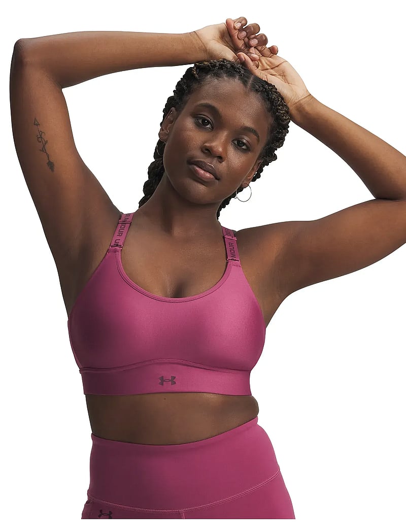 Under Armour - UA Infinity Mid 2.0 Bra - sports-bh'er - fuchsia dusk - 0