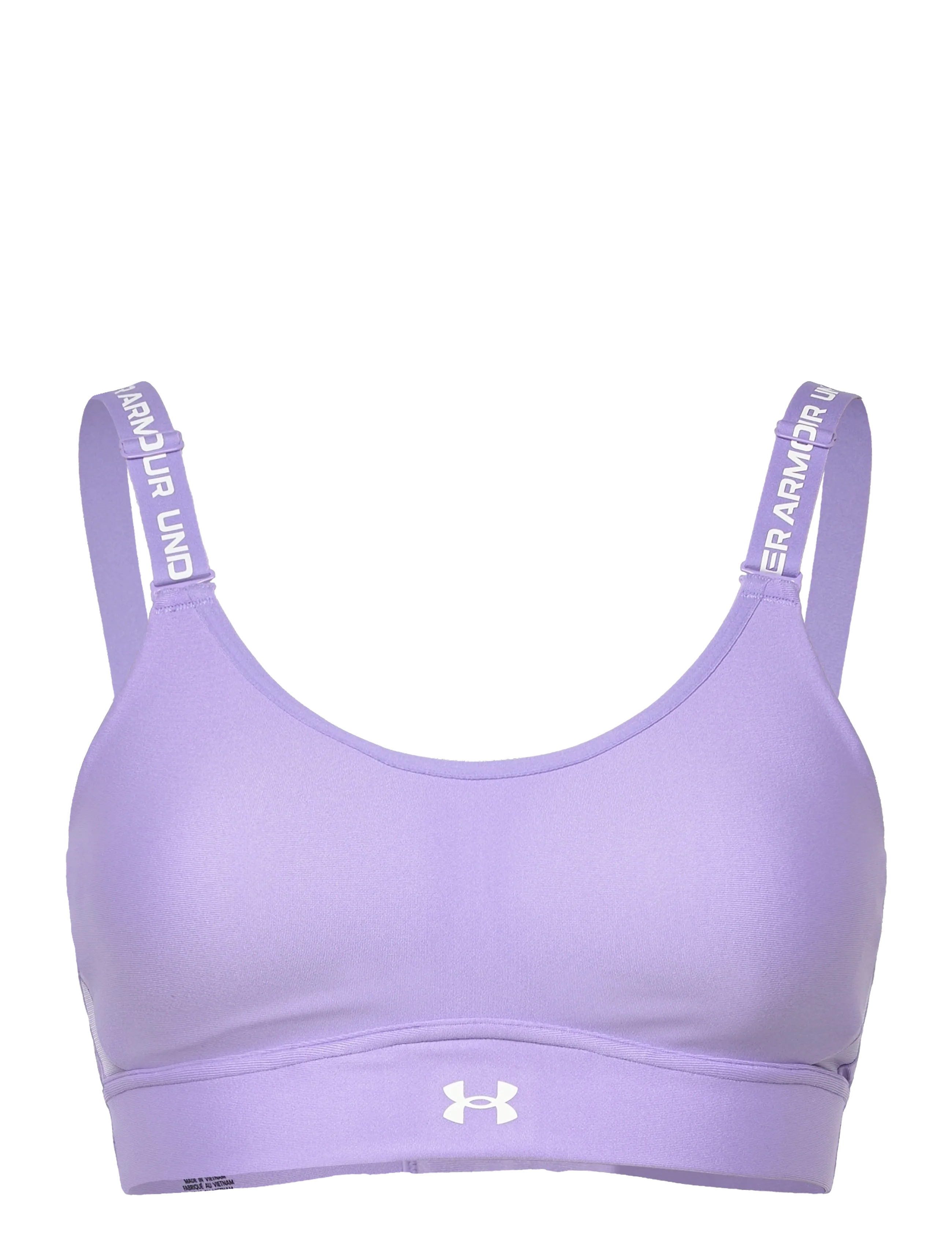 UA Infinity Mid 2.0 Bra - TRANSPARENT