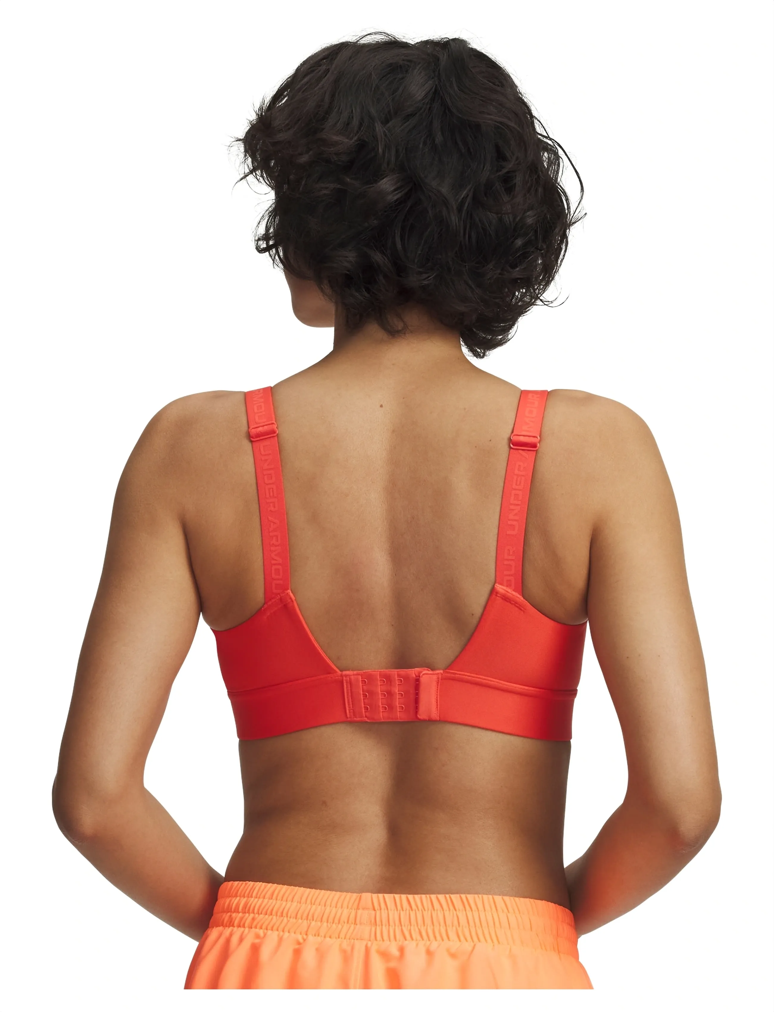 Under Armour - UA Infinity Mid 2.0 Bra - sport-bhs - venom red - 4