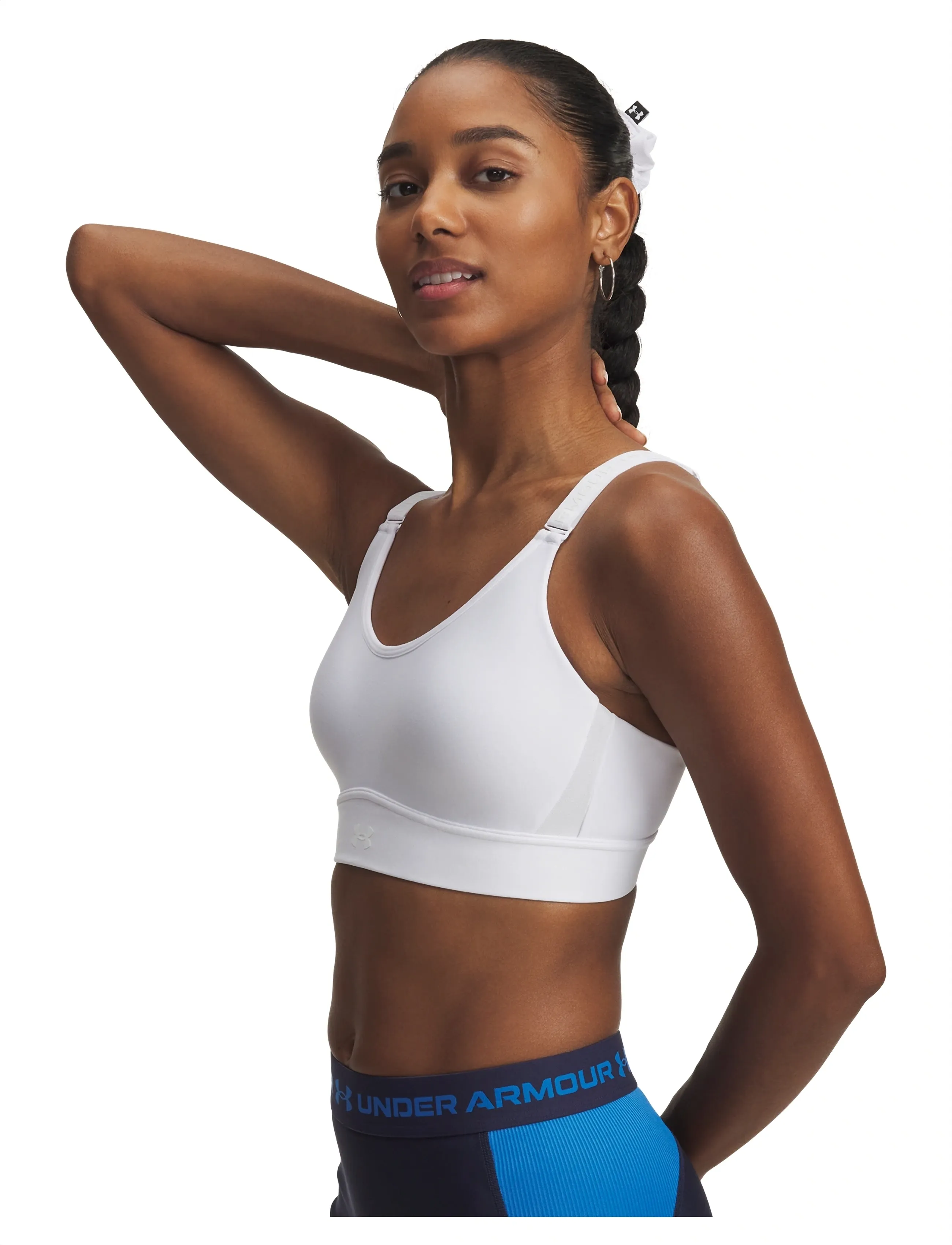 Under Armour Ua Infinity Mid 2.0 Bra, M/AC, Bras & Oberteile, Weiß - Sports All, Frauen