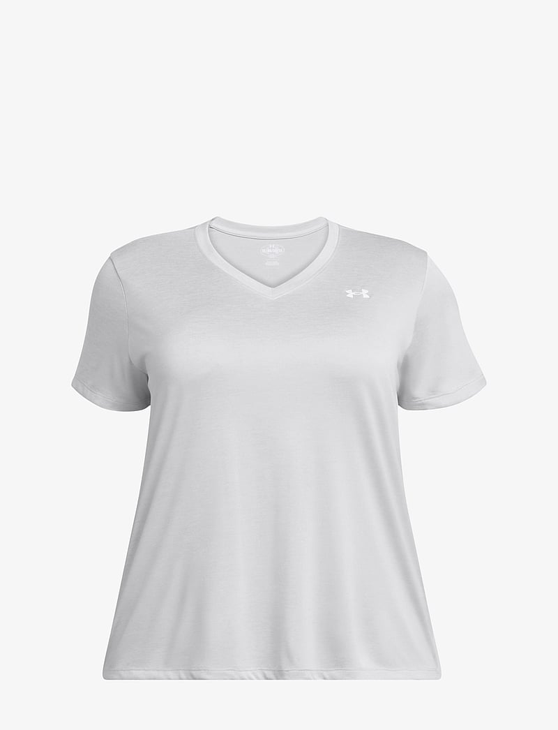 Under Armour - Tech SSV- Twist& - t-shirts - halo gray - 1