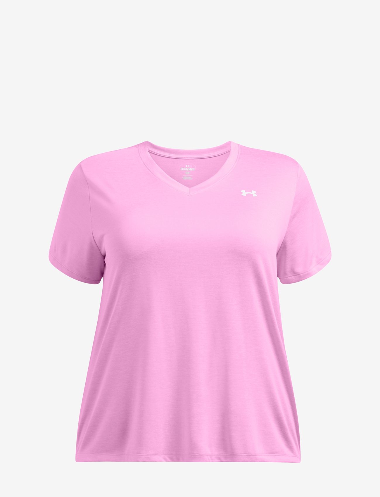 Under Armour - Tech SSV- Twist& - t-shirts - stellar pink - 0