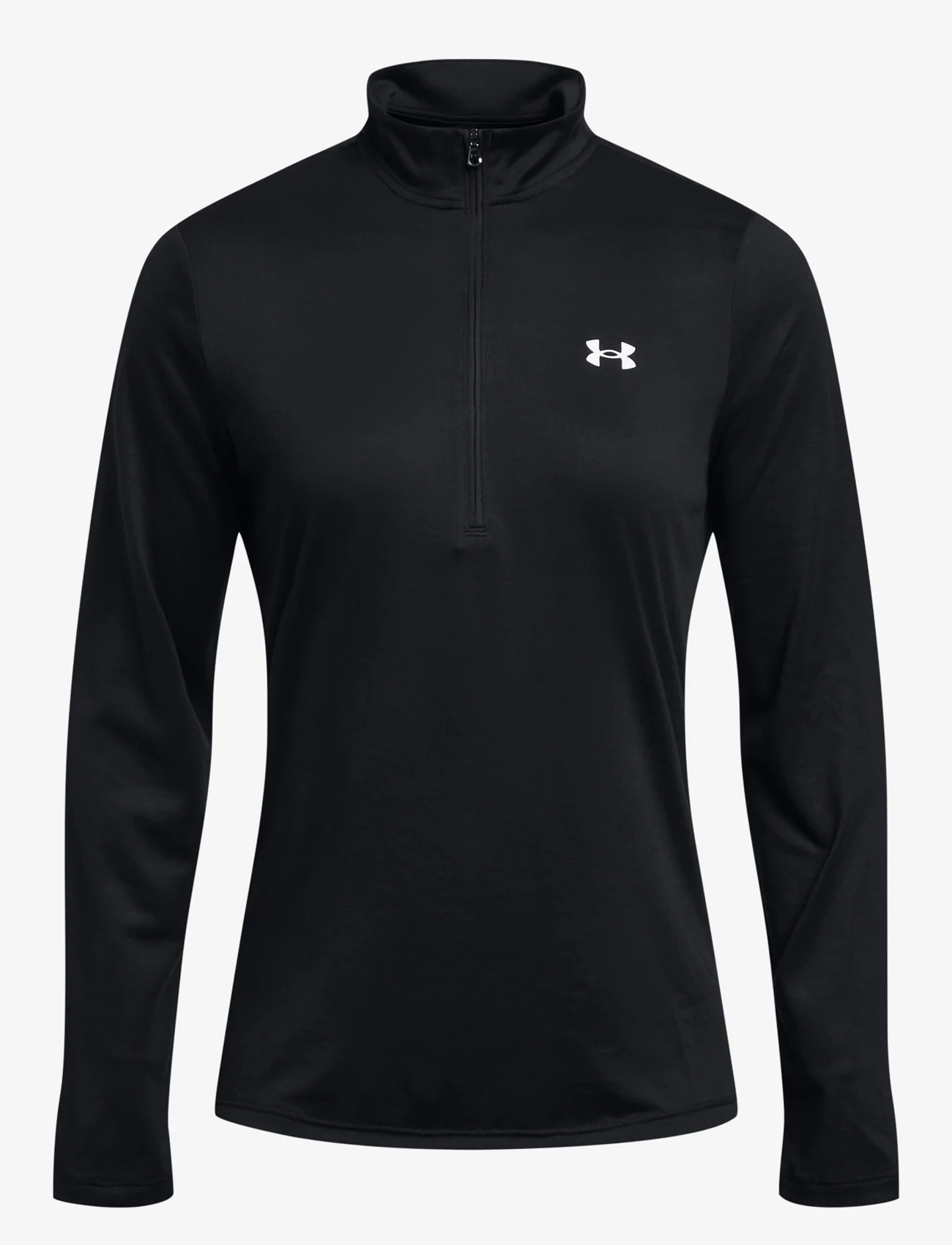 Under Armour - Tech 1/2 Zip- Solid - mid layer jackets - black - 0