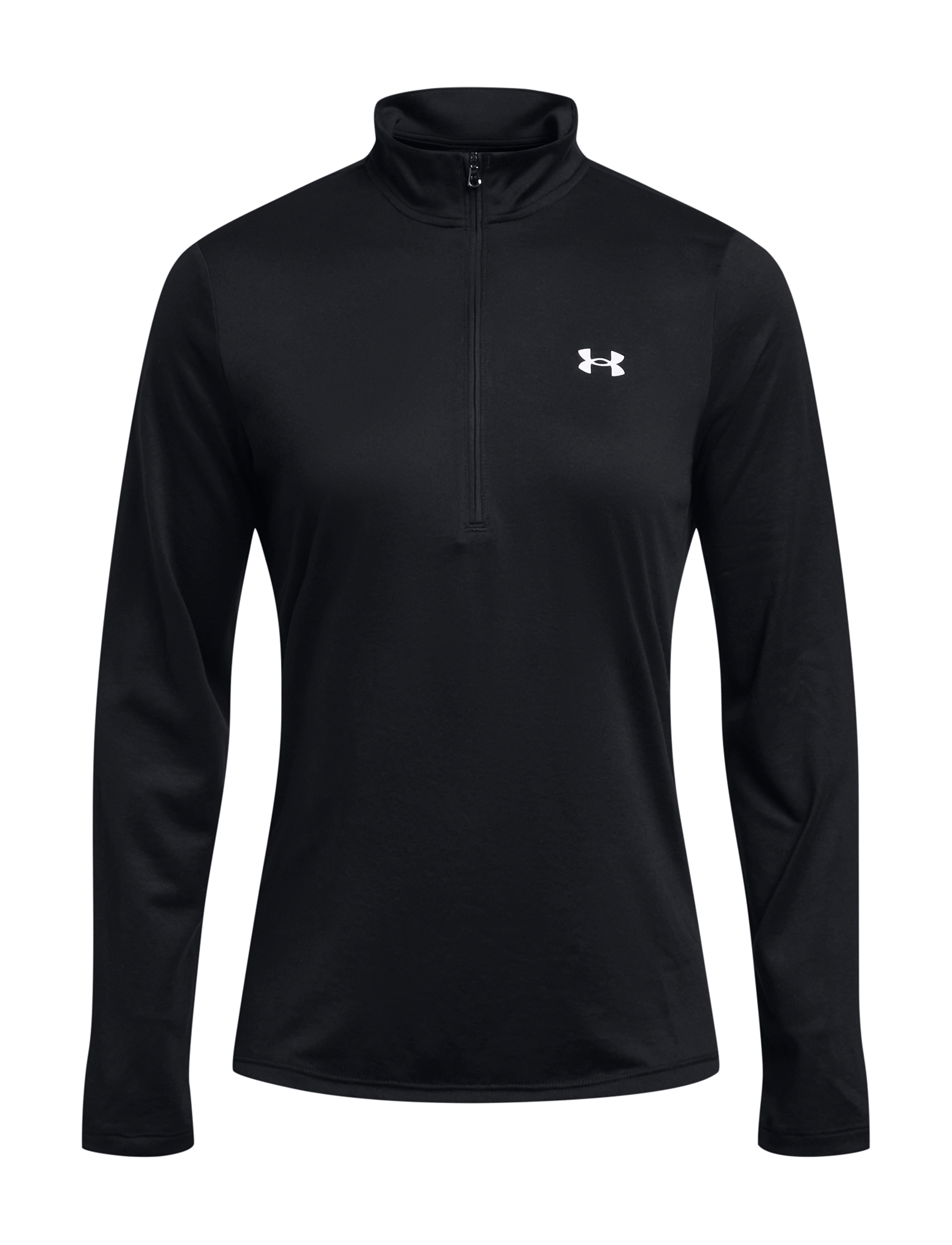 Under Armour - Tech 1/2 Zip- Solid - mellanlager - black - 2