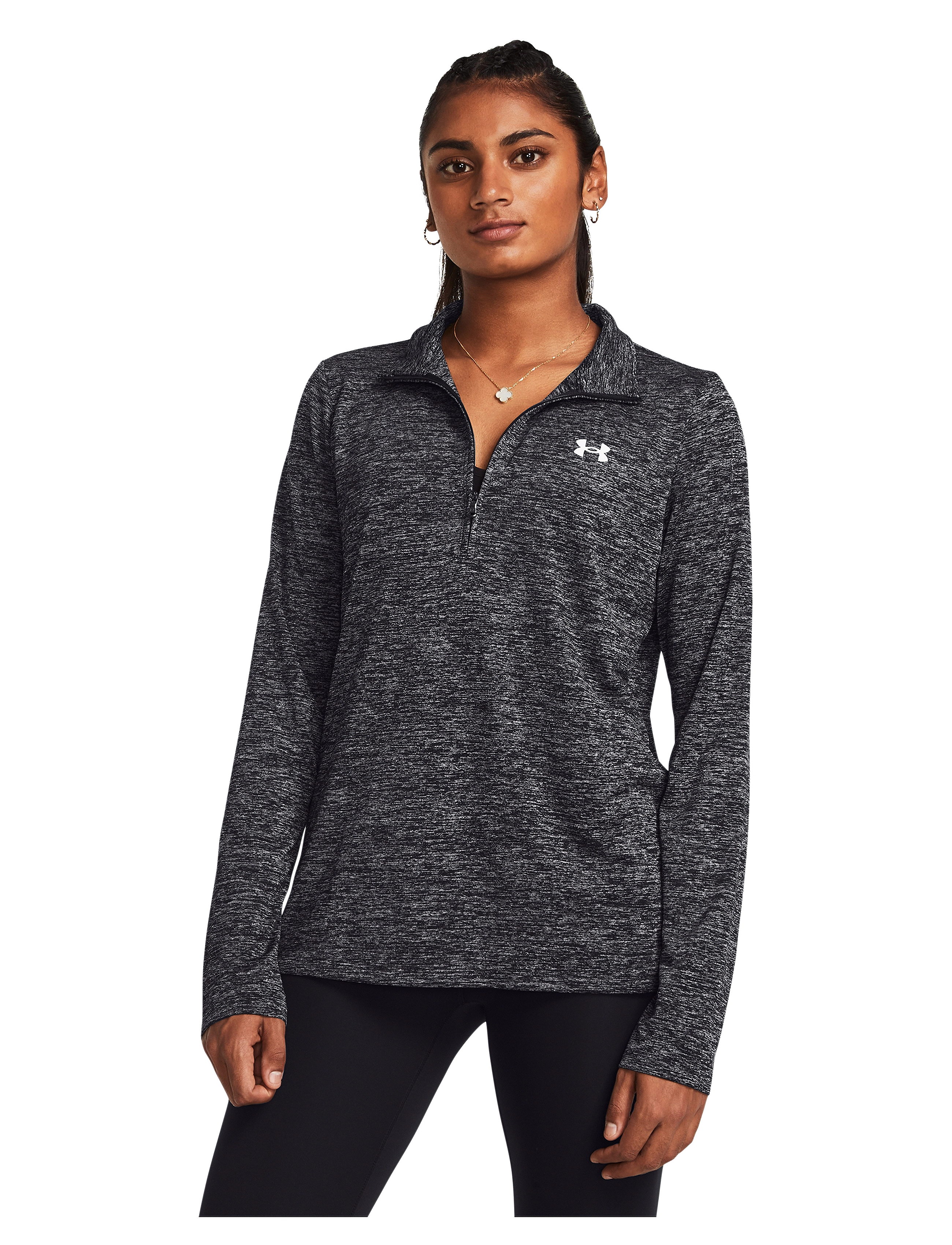 Women's UA Tech™ Twist ½ Zip 2