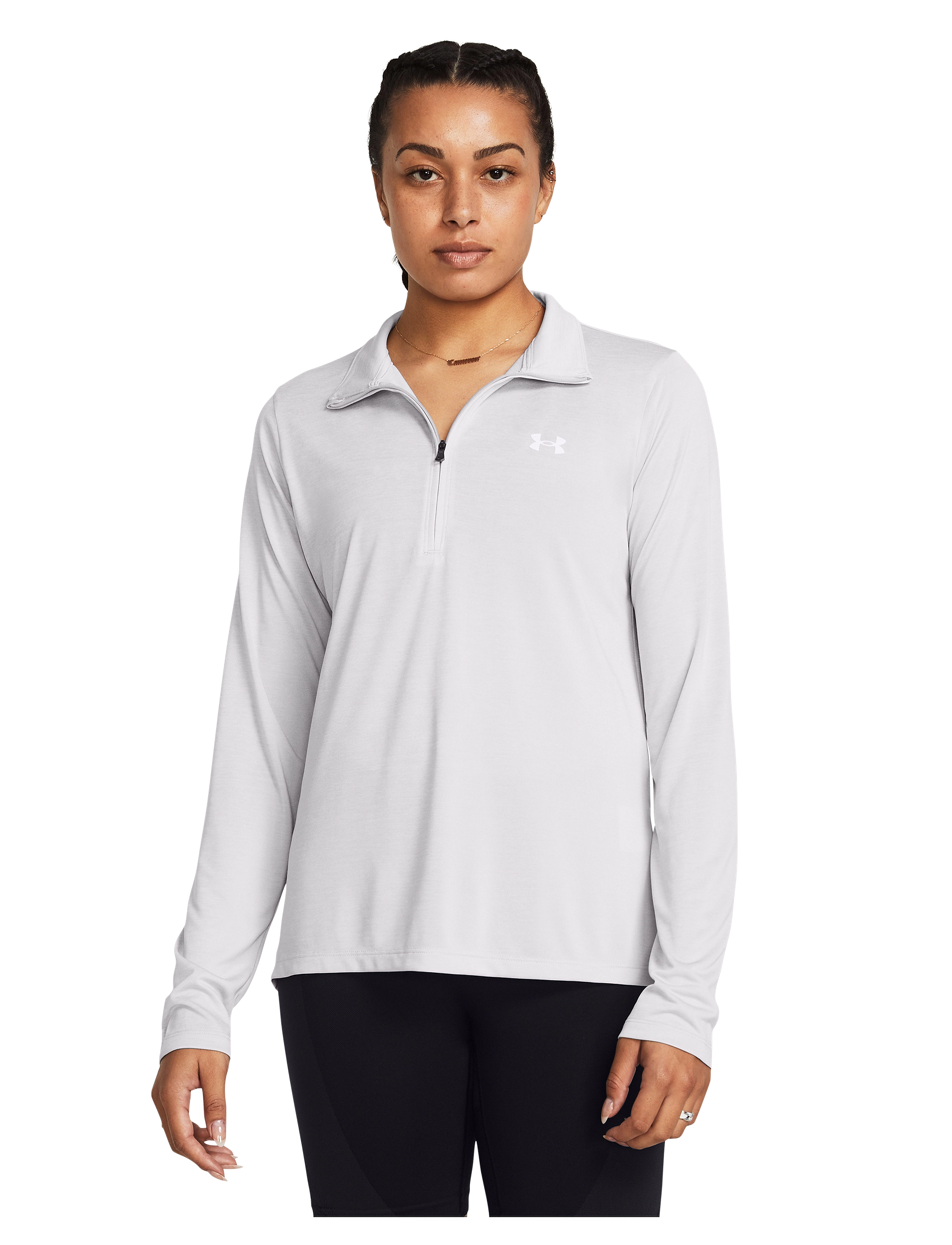 Women's UA Tech™ Twist ½ Zip 2
