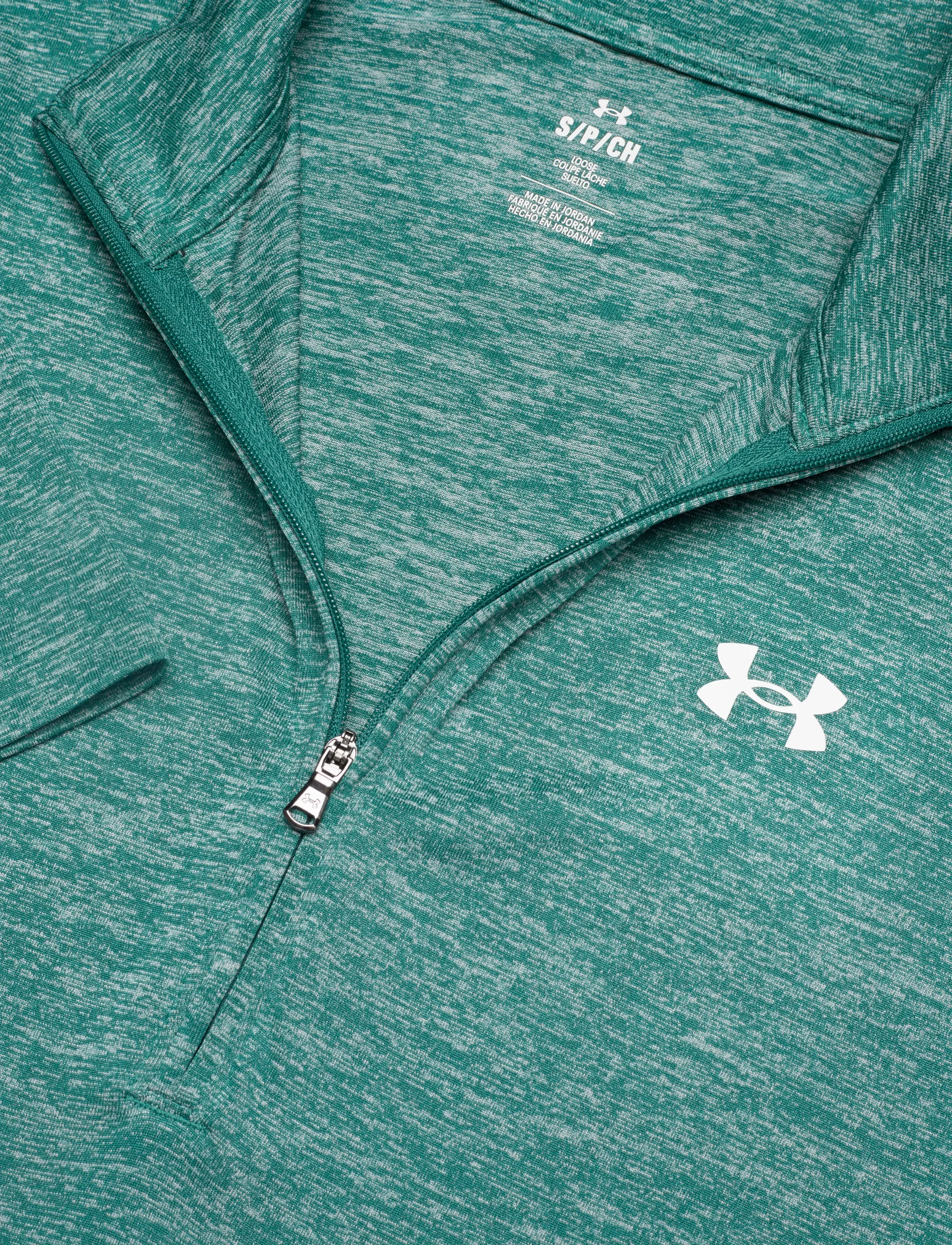 Under Armour - Tech 1/2 Zip- Twist - Överdelar - rack green - 5