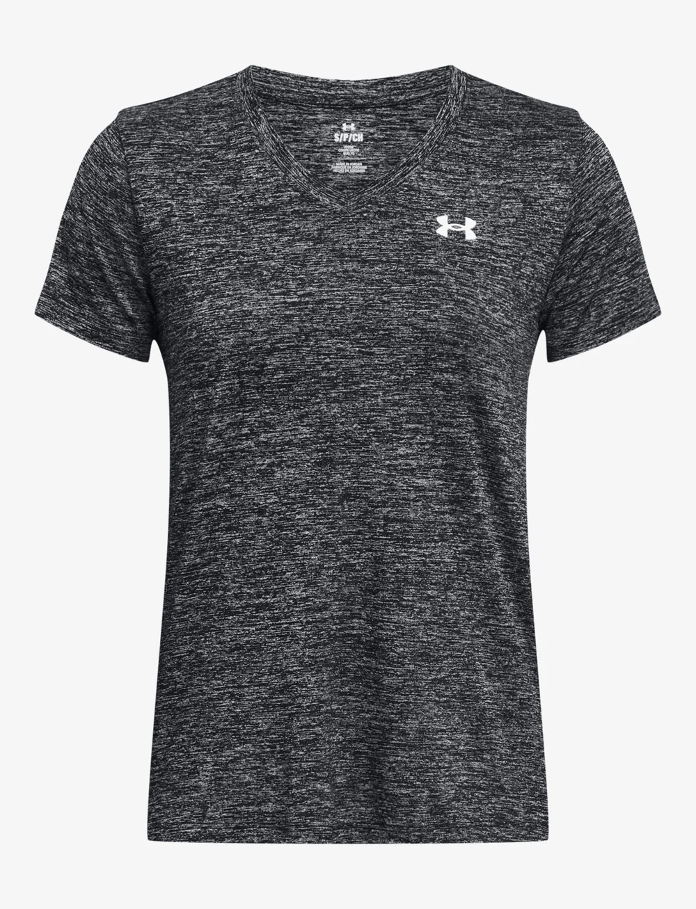 Under Armour - Tech SSV- Twist - t-shirts - black - 1