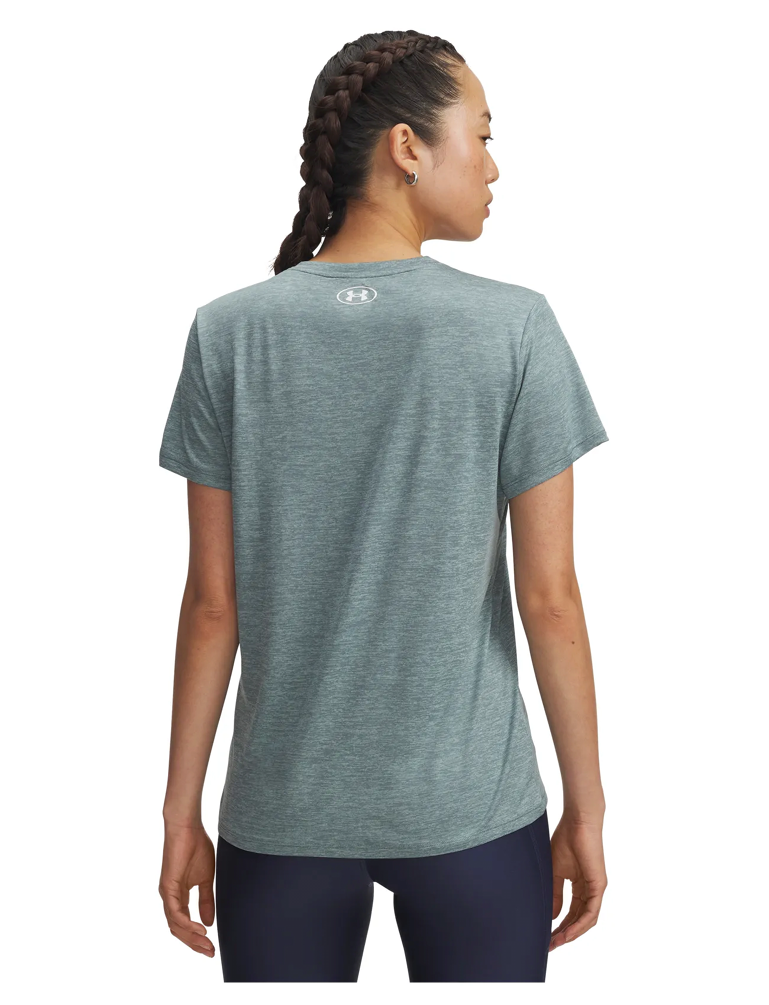 Under Armour - Tech SSV- Twist - najniższe ceny - jasper blue - 3