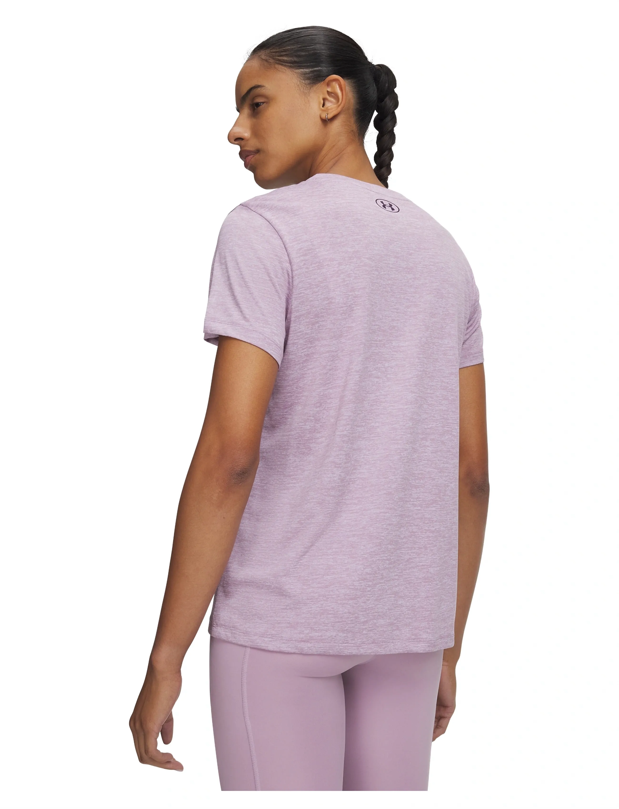 Under Armour - Tech SSV- Twist - t-shirts - mauve pink - 3