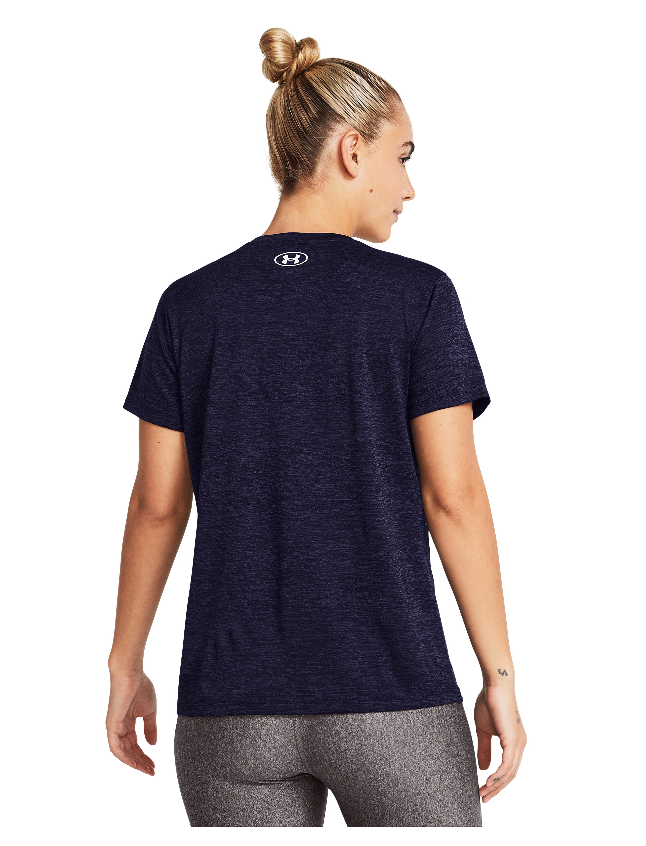 Under Armour - Tech SSV- Twist - t-shirts - midnight navy - 3
