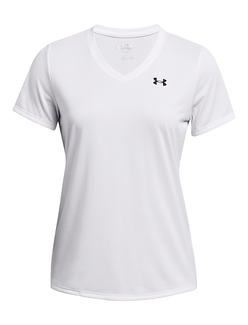 Under Armour - Tech SSV- Solid - t-shirts - white - 1