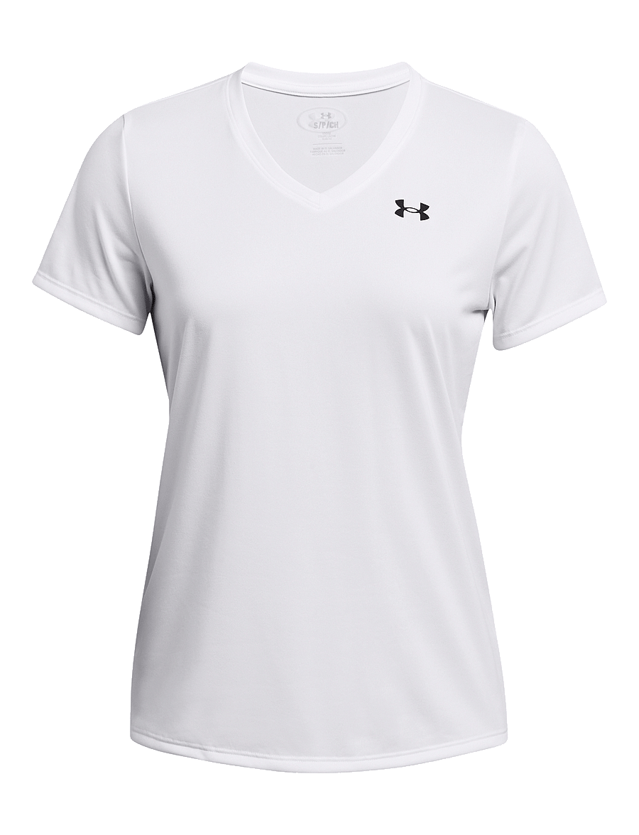 Under Armour - Tech SSV- Solid - t-shirts - white - 1