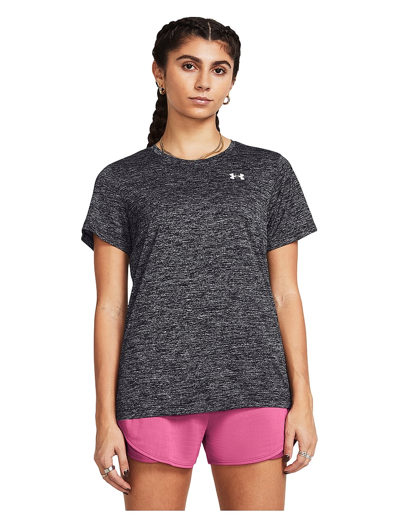 Under Armour - Tech SSC- Twist - t-shirts - black - 0