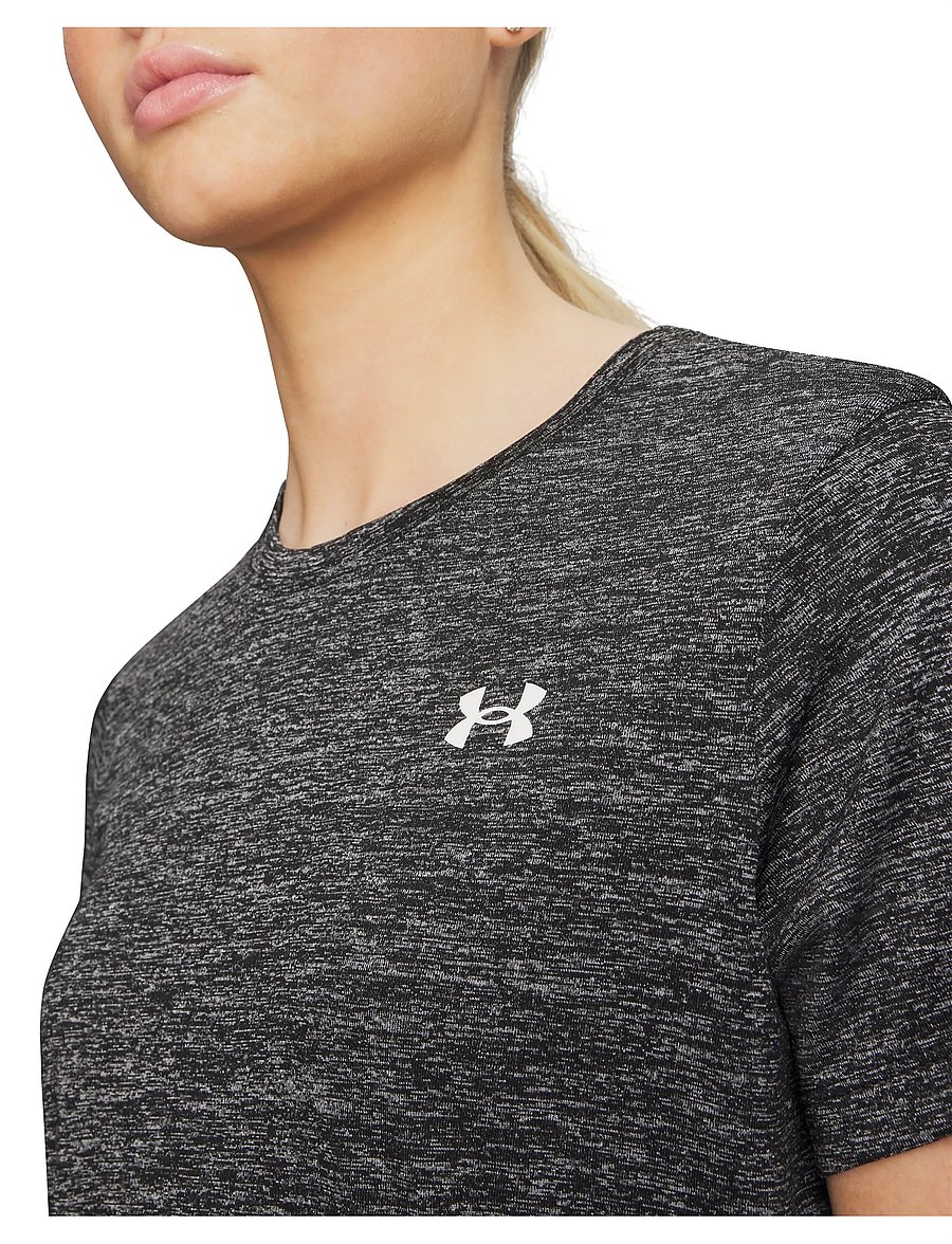 Under Armour - Tech SSC- Twist - t-shirts - black - 4