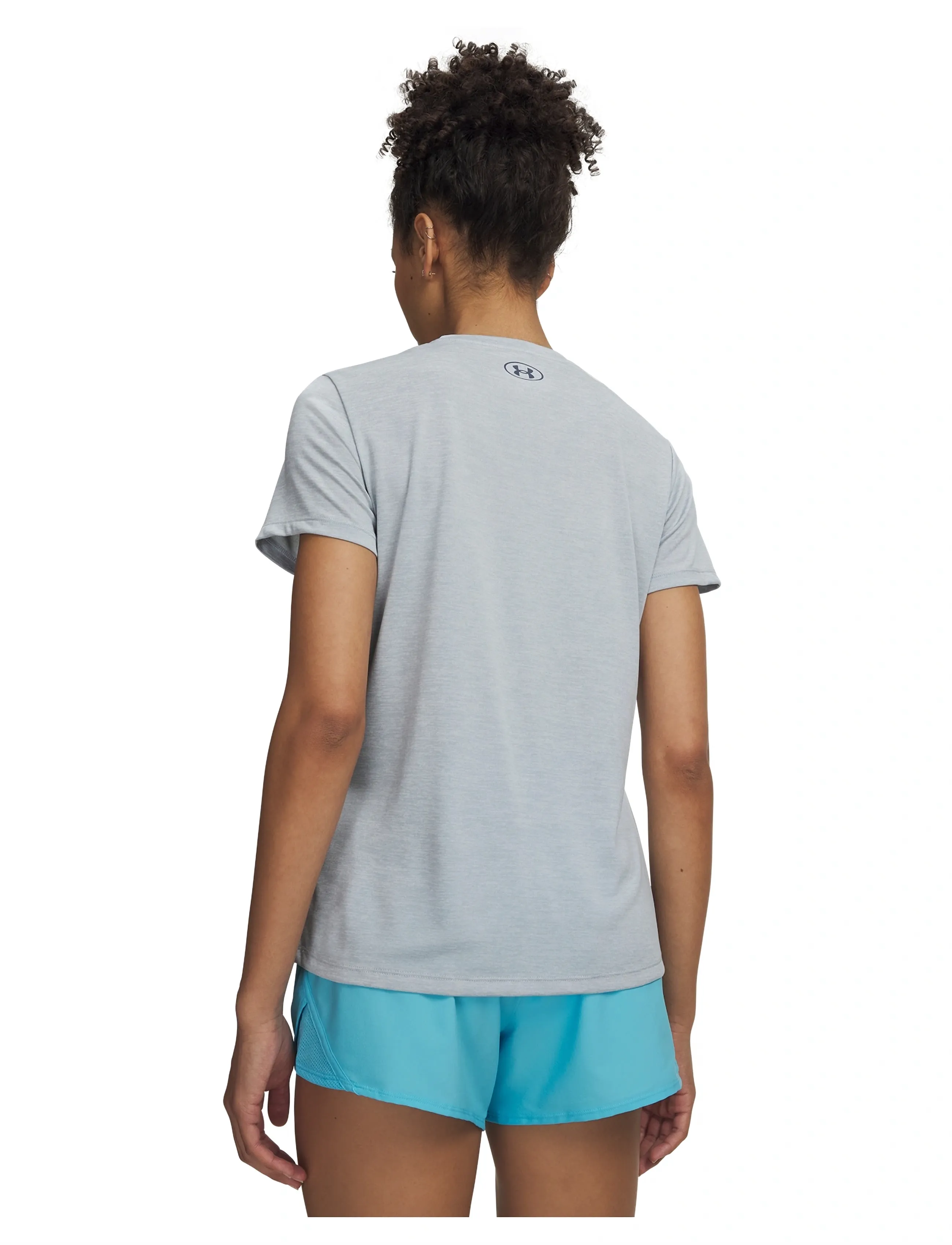 Under Armour - Tech SSC- Twist - t-shirts - blue fog - 3
