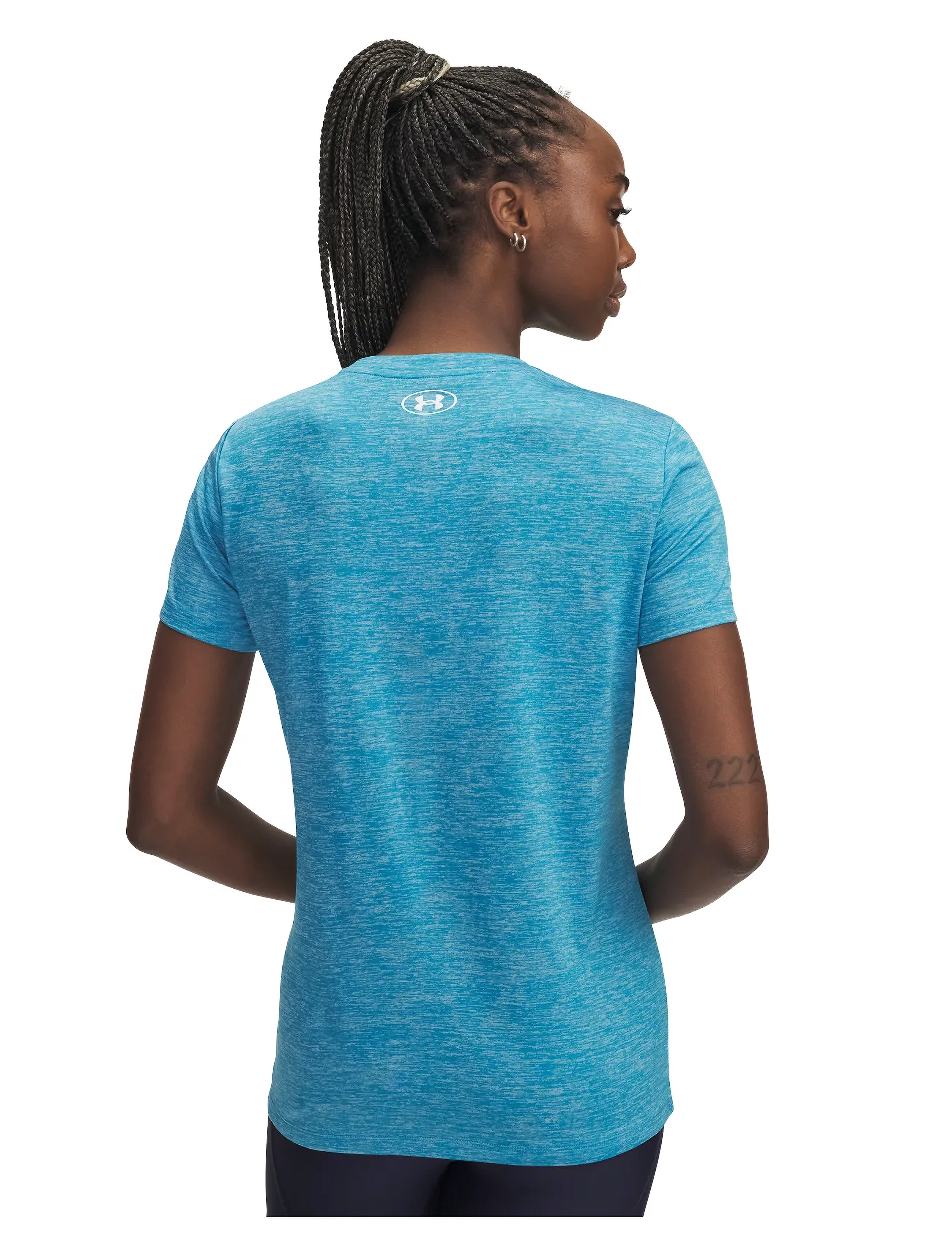 Under Armour - Tech SSC- Twist - t-shirts - ether blue - 3