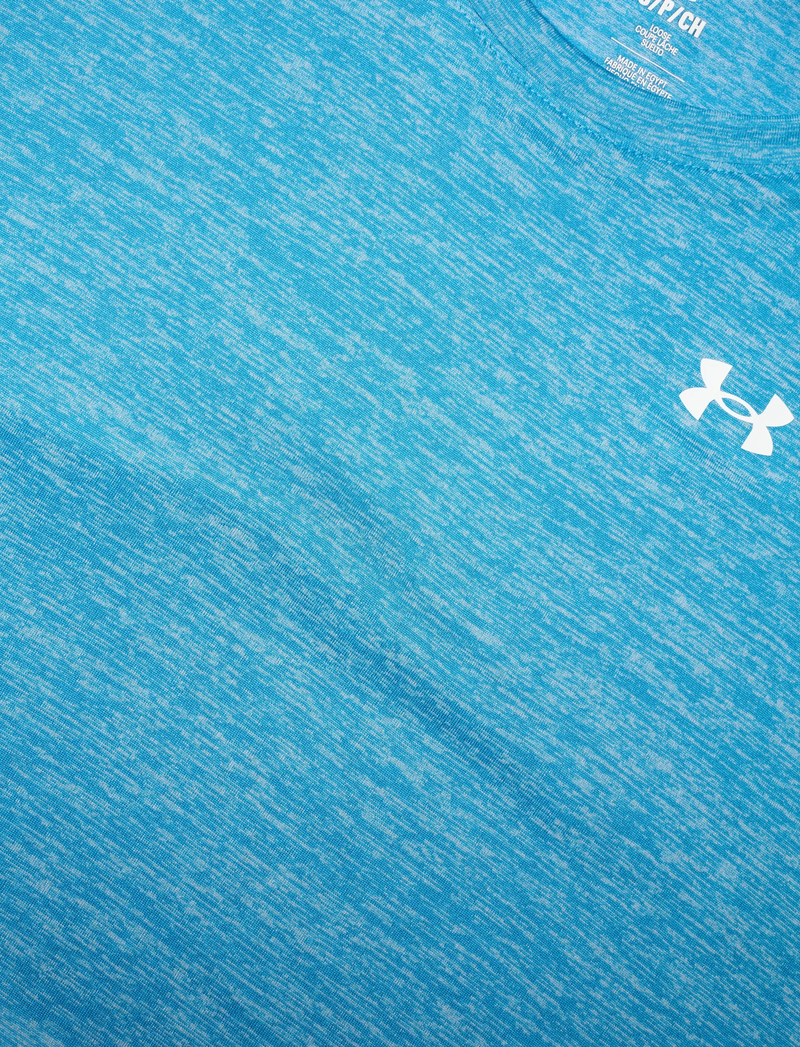 Under Armour - Tech SSC- Twist - t-shirts - ether blue - 4