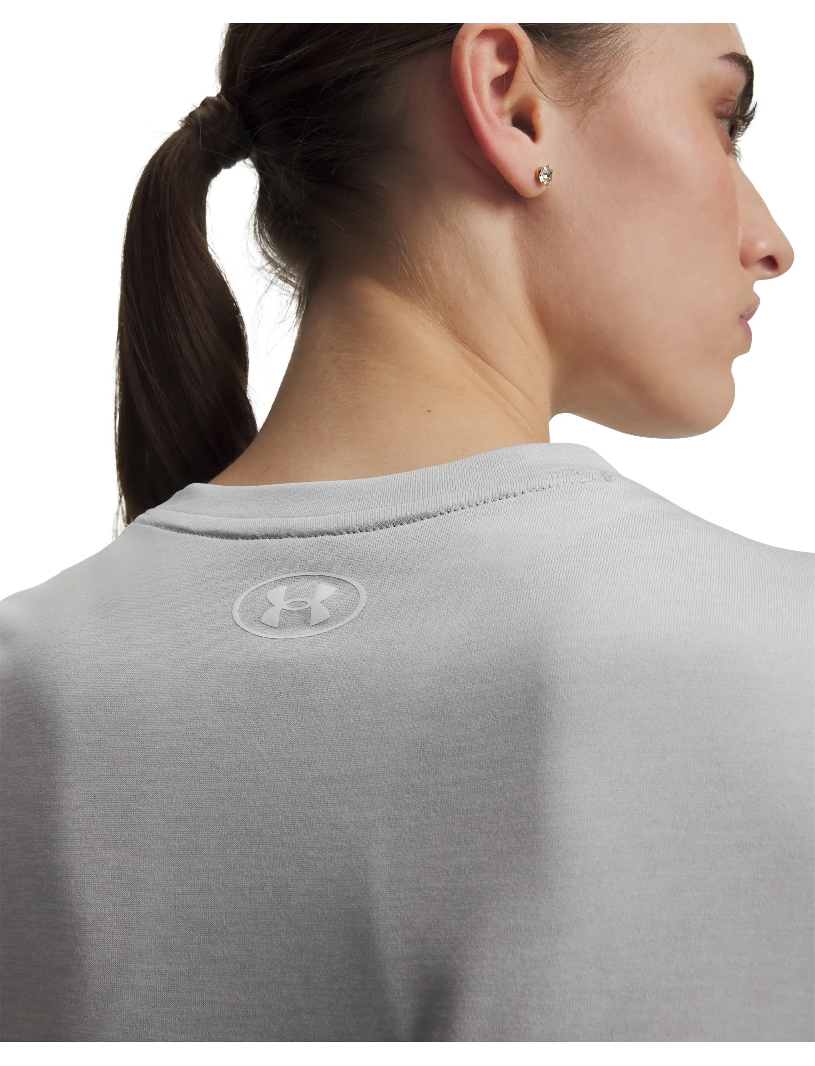 Under Armour - Tech SSC- Twist - t-shirts - halo gray - 4