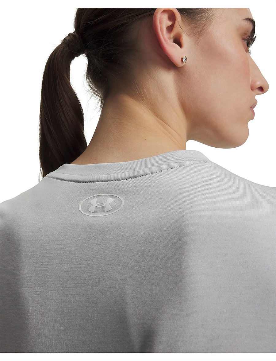 Under Armour - Tech SSC- Twist - t-shirts - halo gray - 4