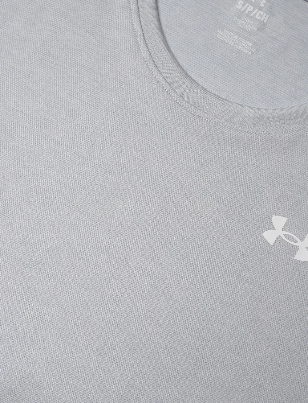 Under Armour - Tech SSC- Twist - t-shirts - halo gray - 4