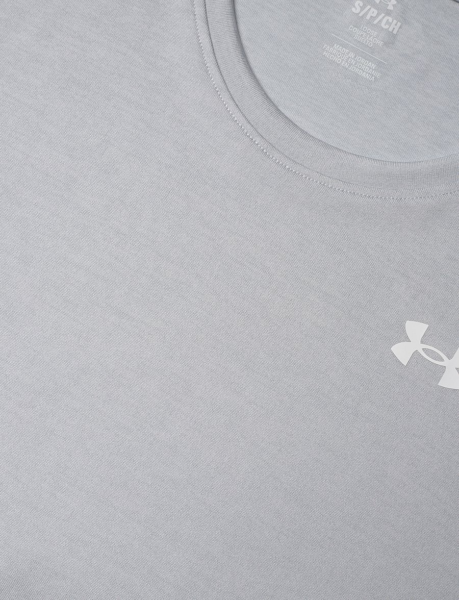Under Armour - Tech SSC- Twist - t-shirts - halo gray - 5