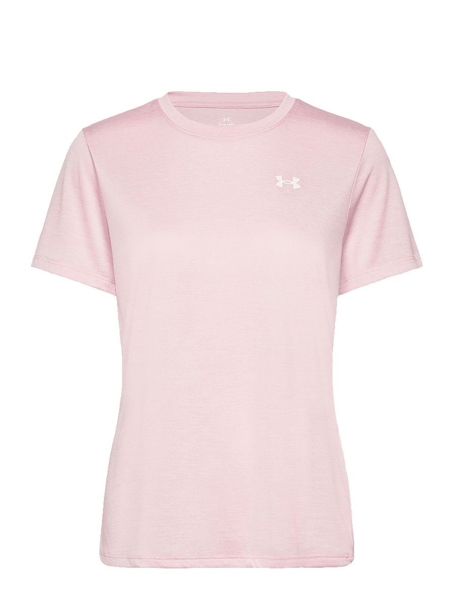 Under Armour - Tech SSC- Twist - t-shirts - prime pink - 1