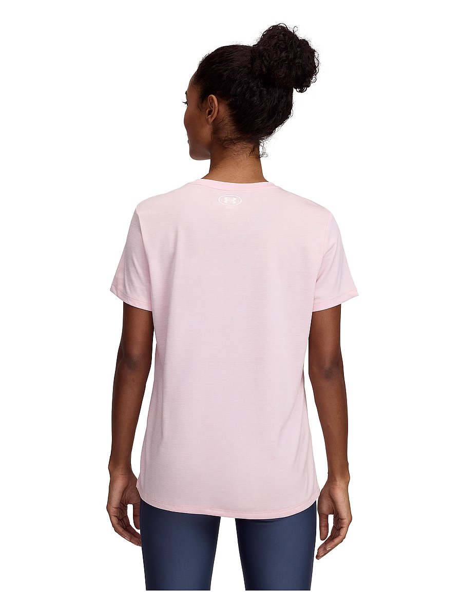 Under Armour - Tech SSC- Twist - t-shirts - prime pink - 3