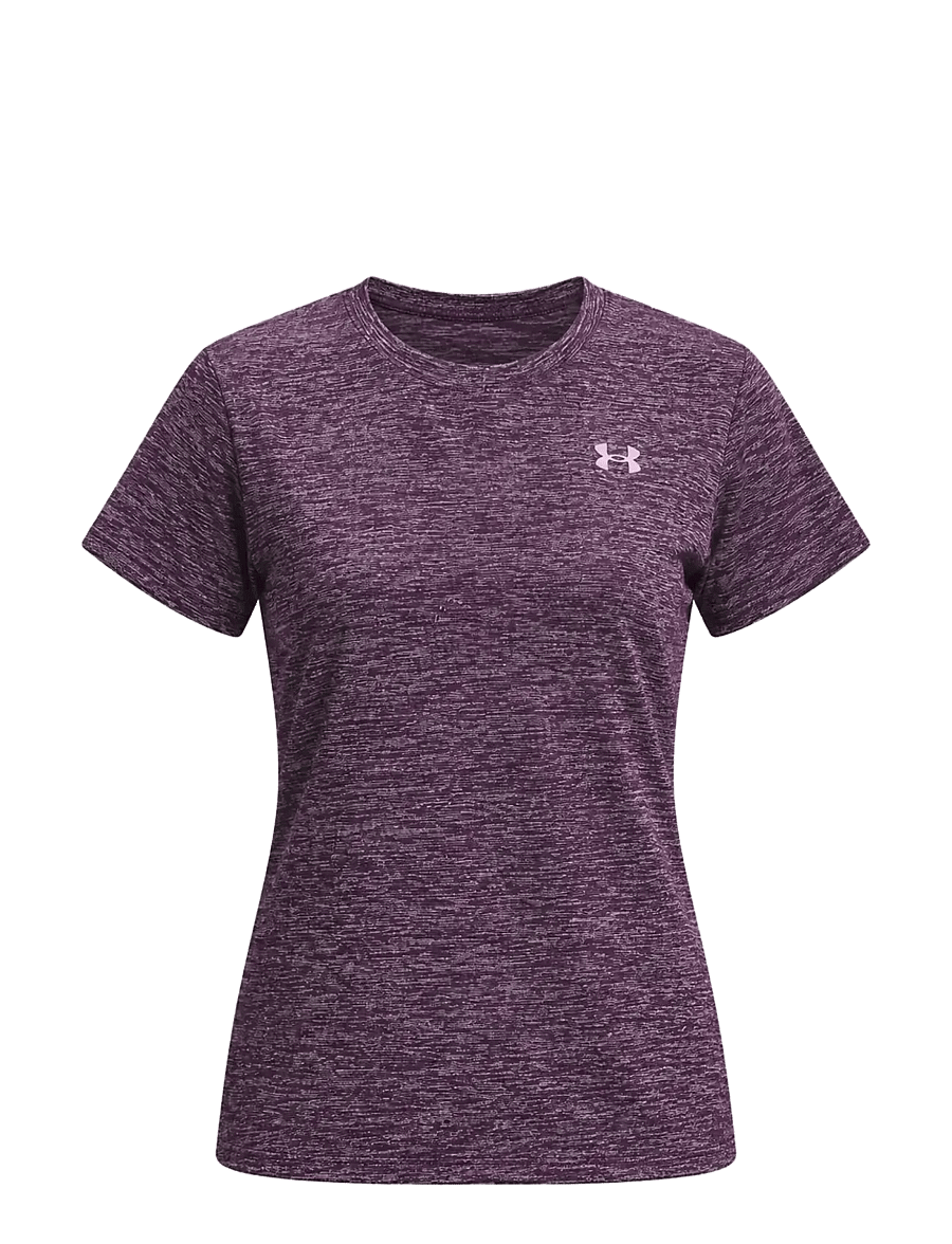 Under Armour - Tech SSC- Twist - t-shirts - purple echo - 1