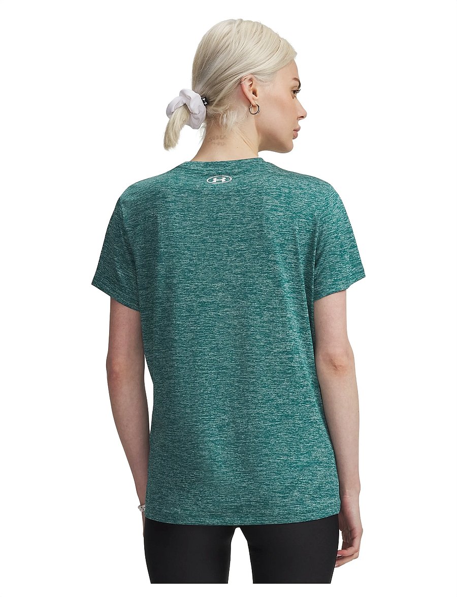 Under Armour - Tech SSC- Twist - t-shirts - rack green - 3