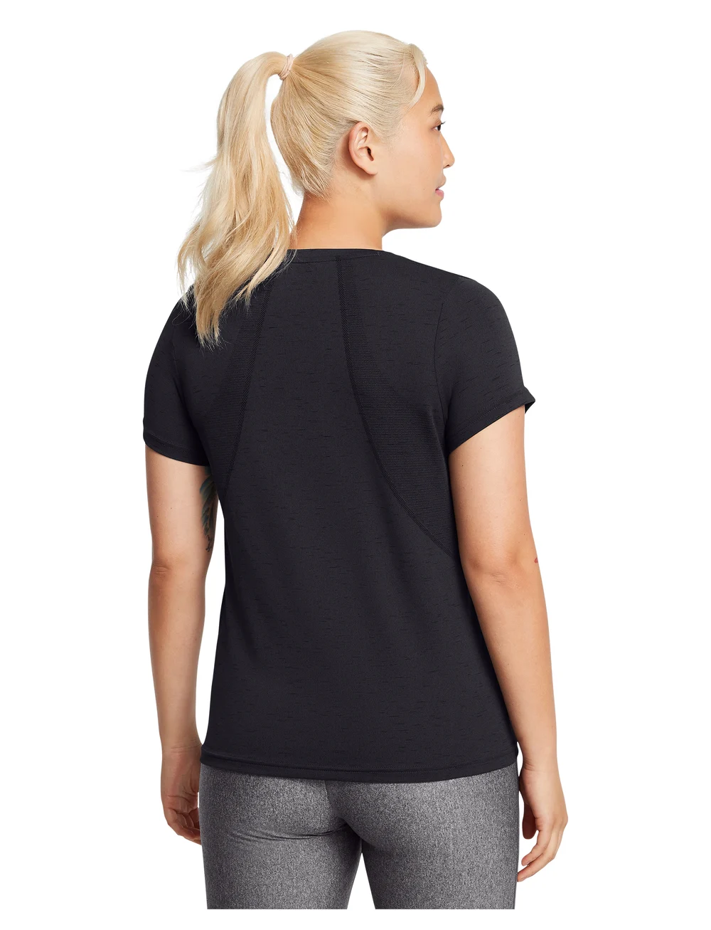 Under Armour - Vanish Seamless Loose SS - t-shirts - black - 3