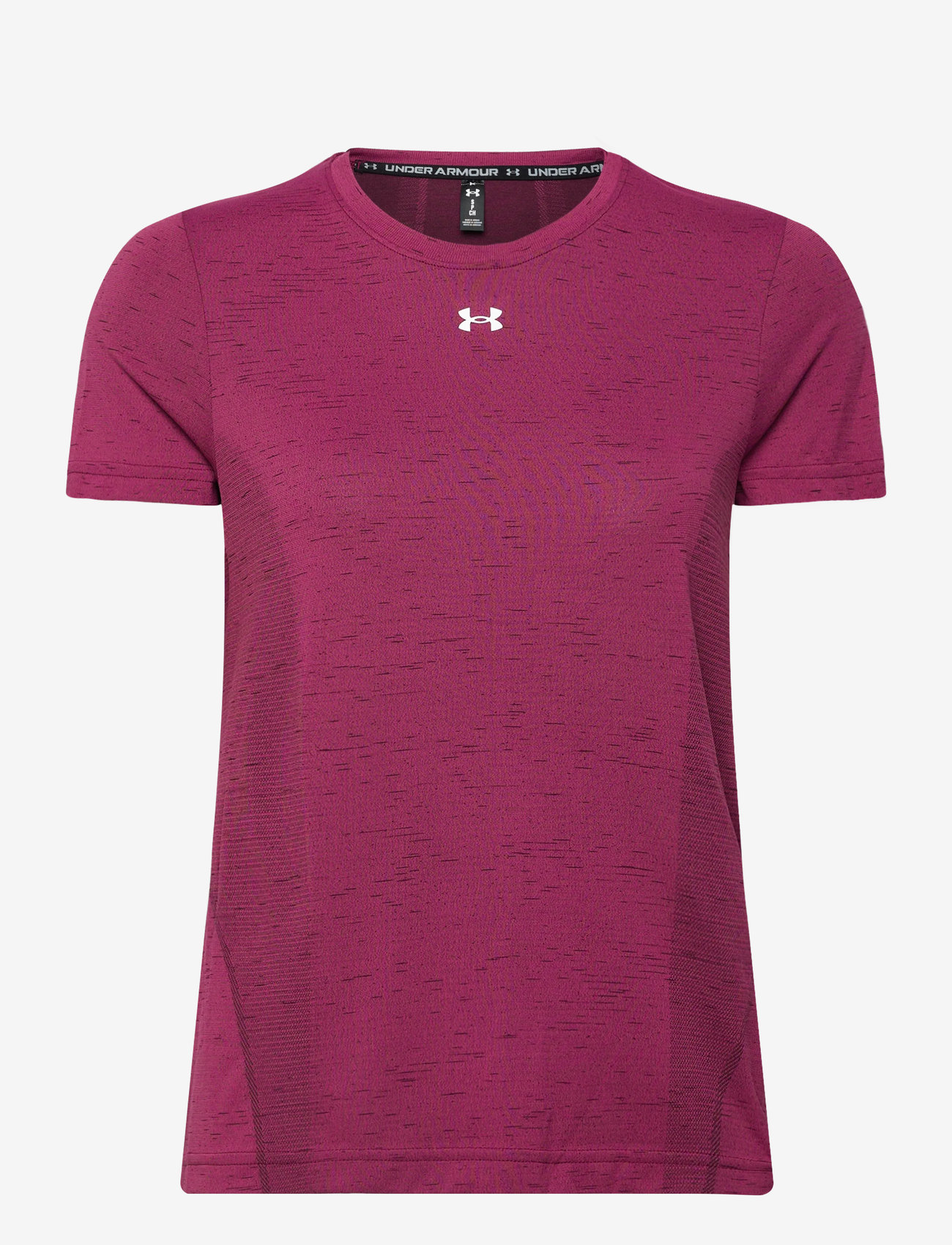 Under Armour - Vanish Seamless Loose SS - t-shirts - fuchsia dusk - 0