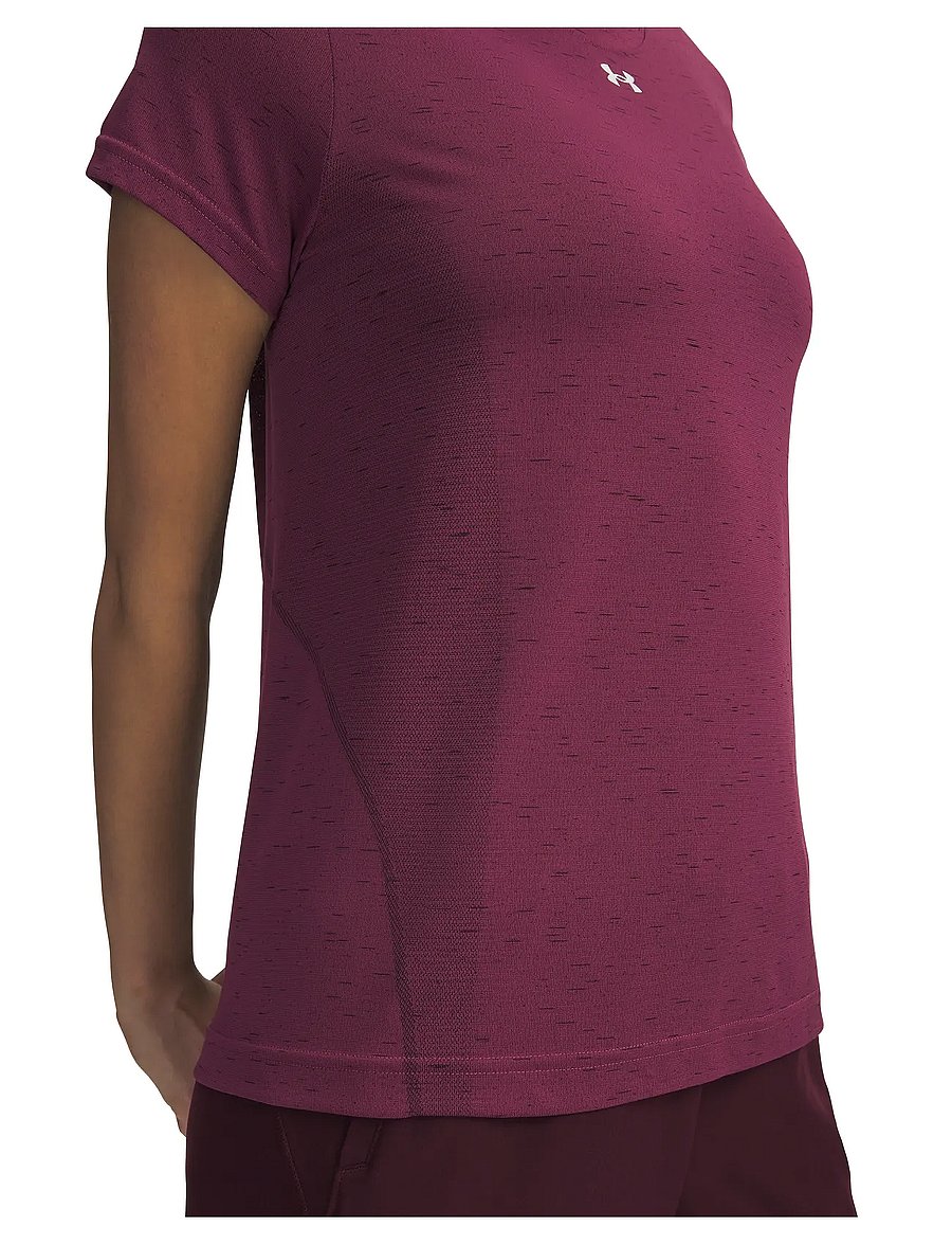 Under Armour - Vanish Seamless Loose SS - t-shirts - fuchsia dusk - 4