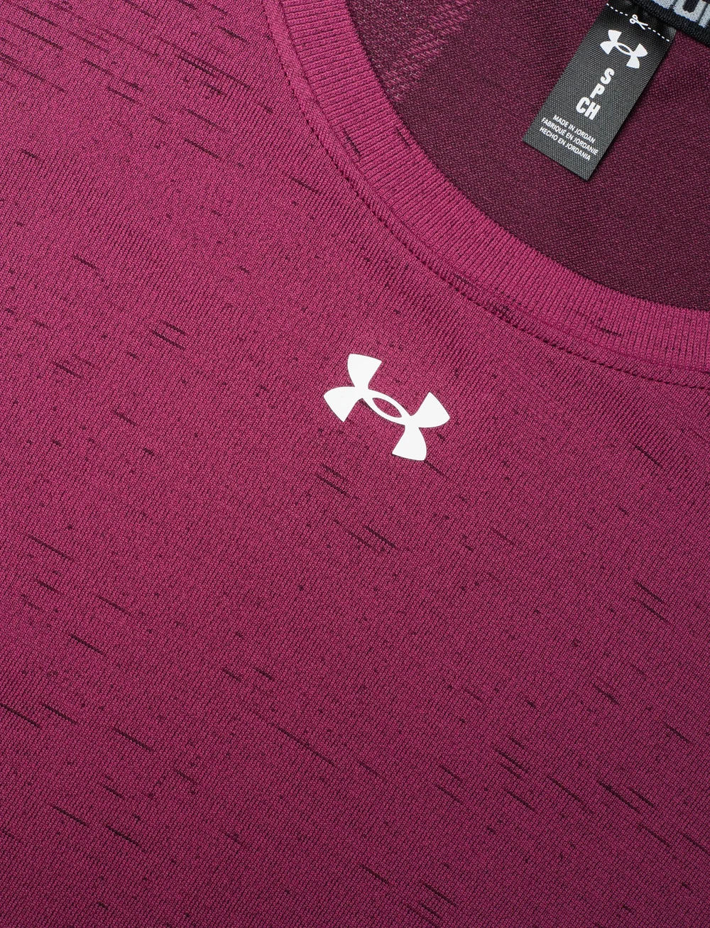 Under Armour - Vanish Seamless Loose SS - t-shirts - fuchsia dusk - 5