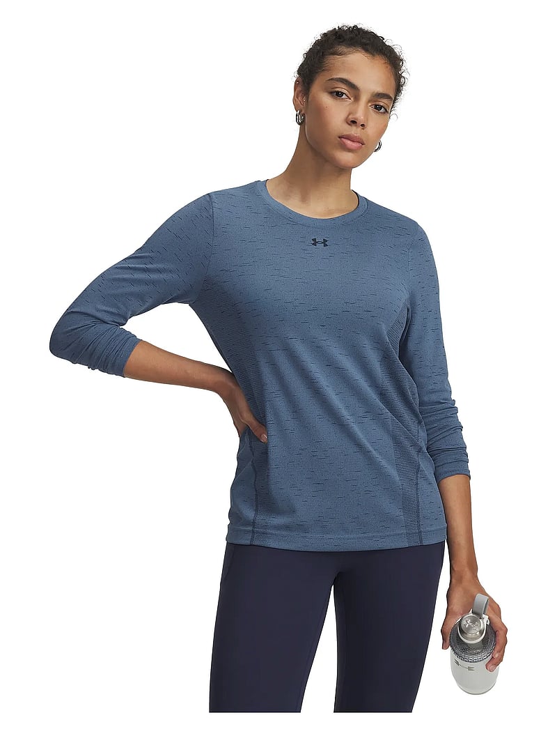 Under Armour - Vanish Seamless Loose LS - blue smoke - 0
