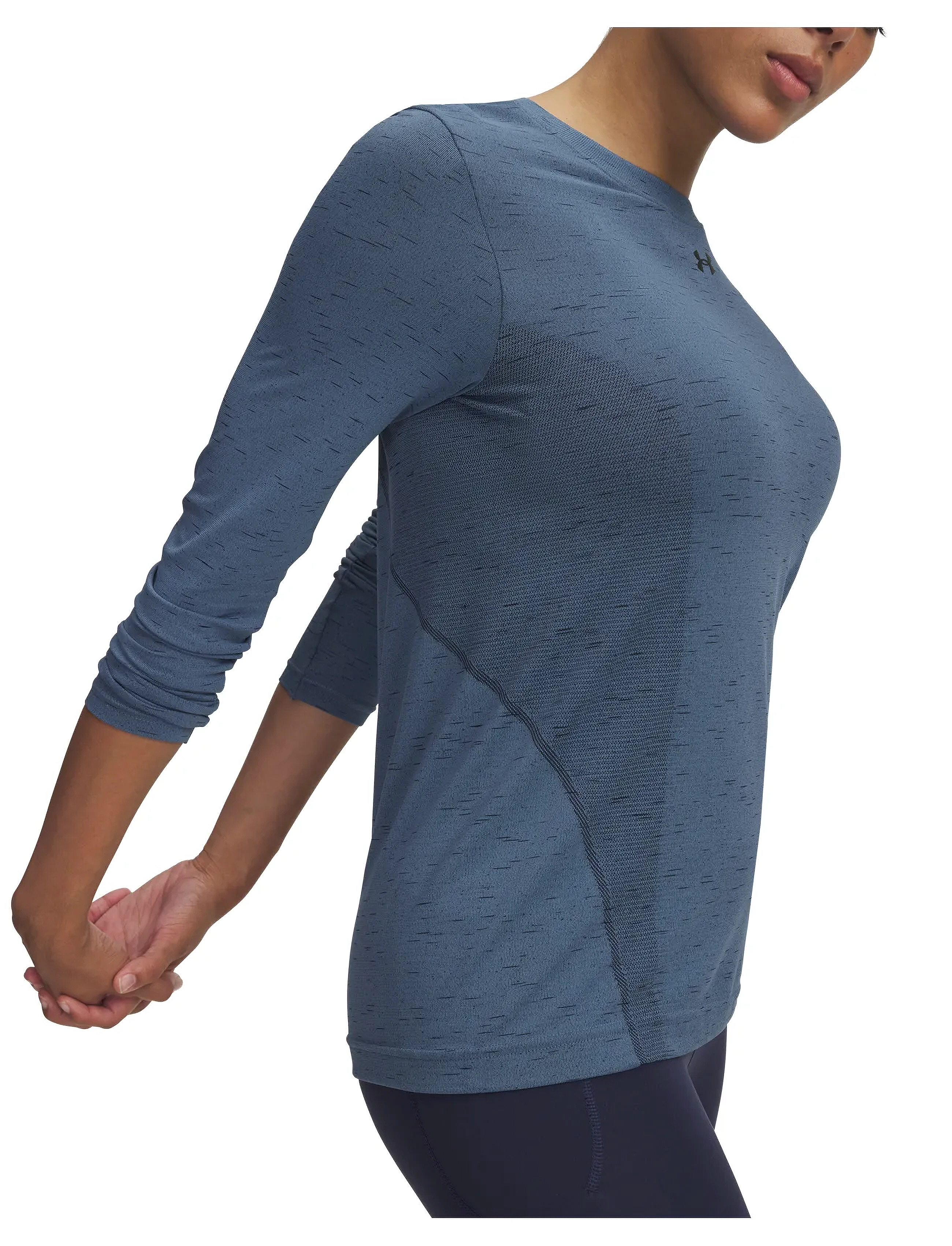 Under Armour - Vanish Seamless Loose LS - blue smoke - 4