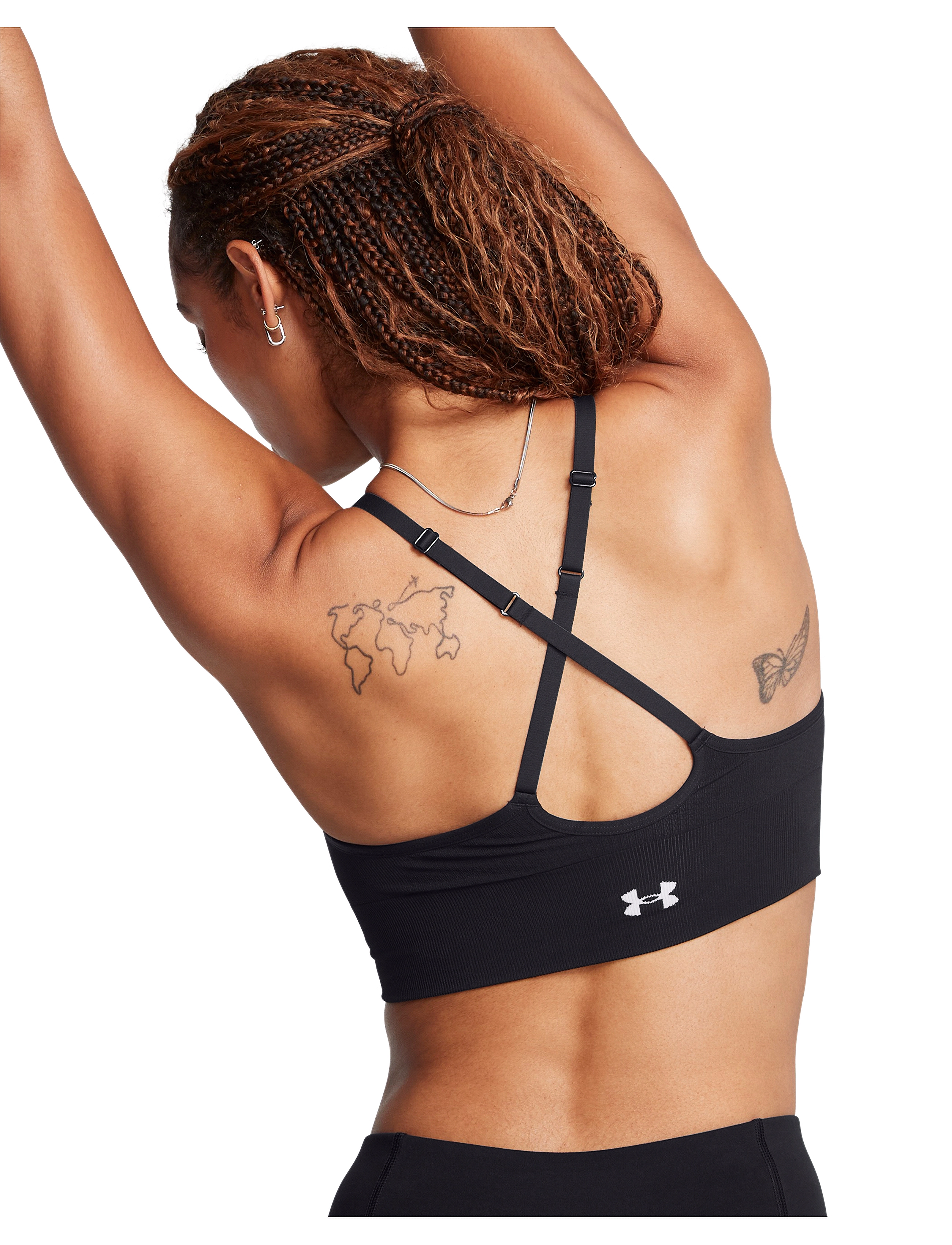 Under Armour - Vanish Seamless Low Bra - sport-bhs - black - 3