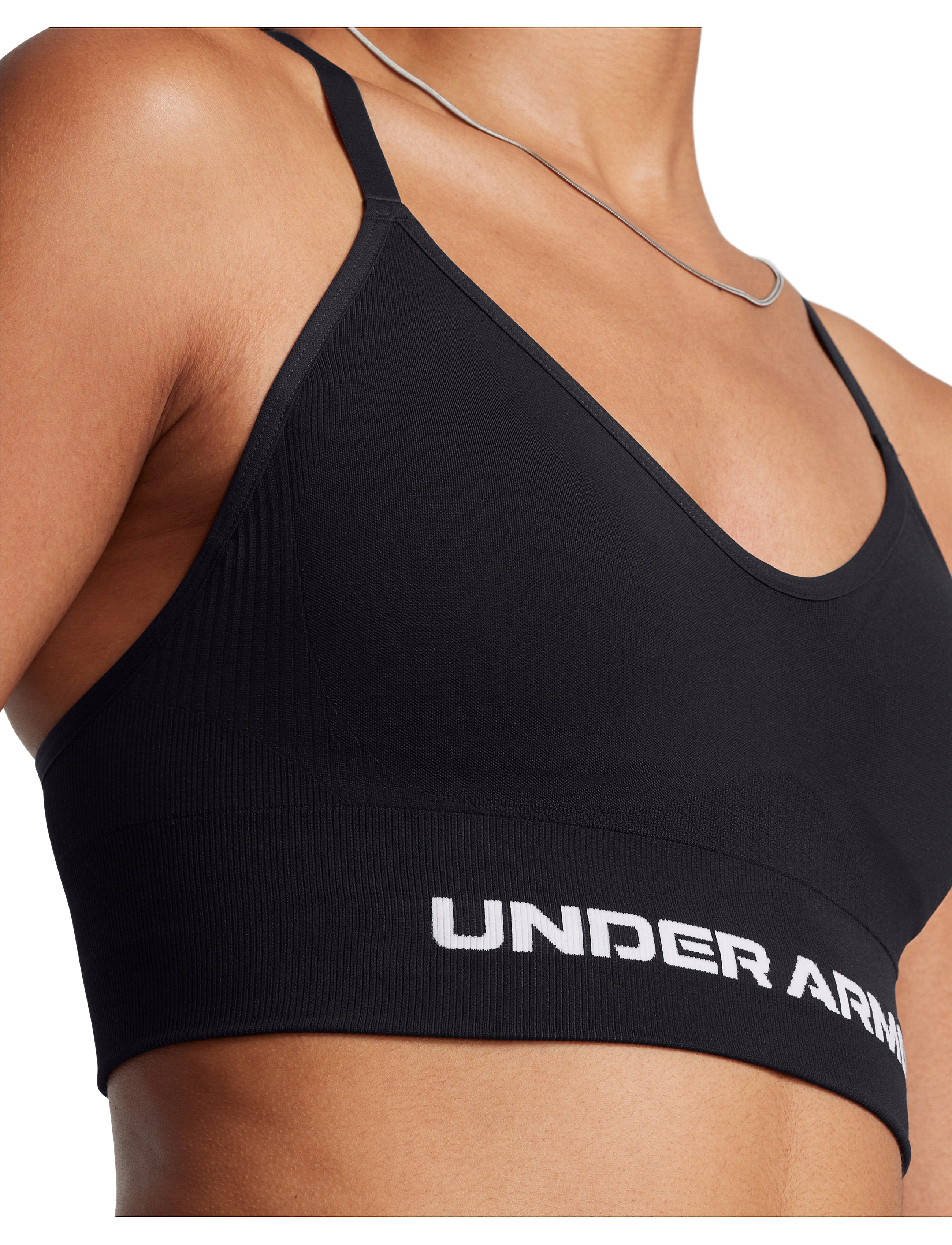 Under Armour - Vanish Seamless Low Bra - sport-bhs - black - 4