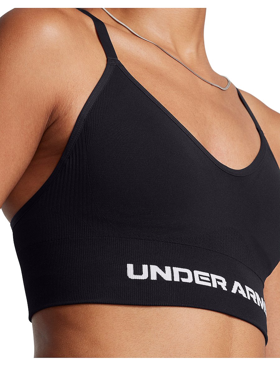 Under Armour - Vanish Seamless Low Bra - sport-bhs - black - 4