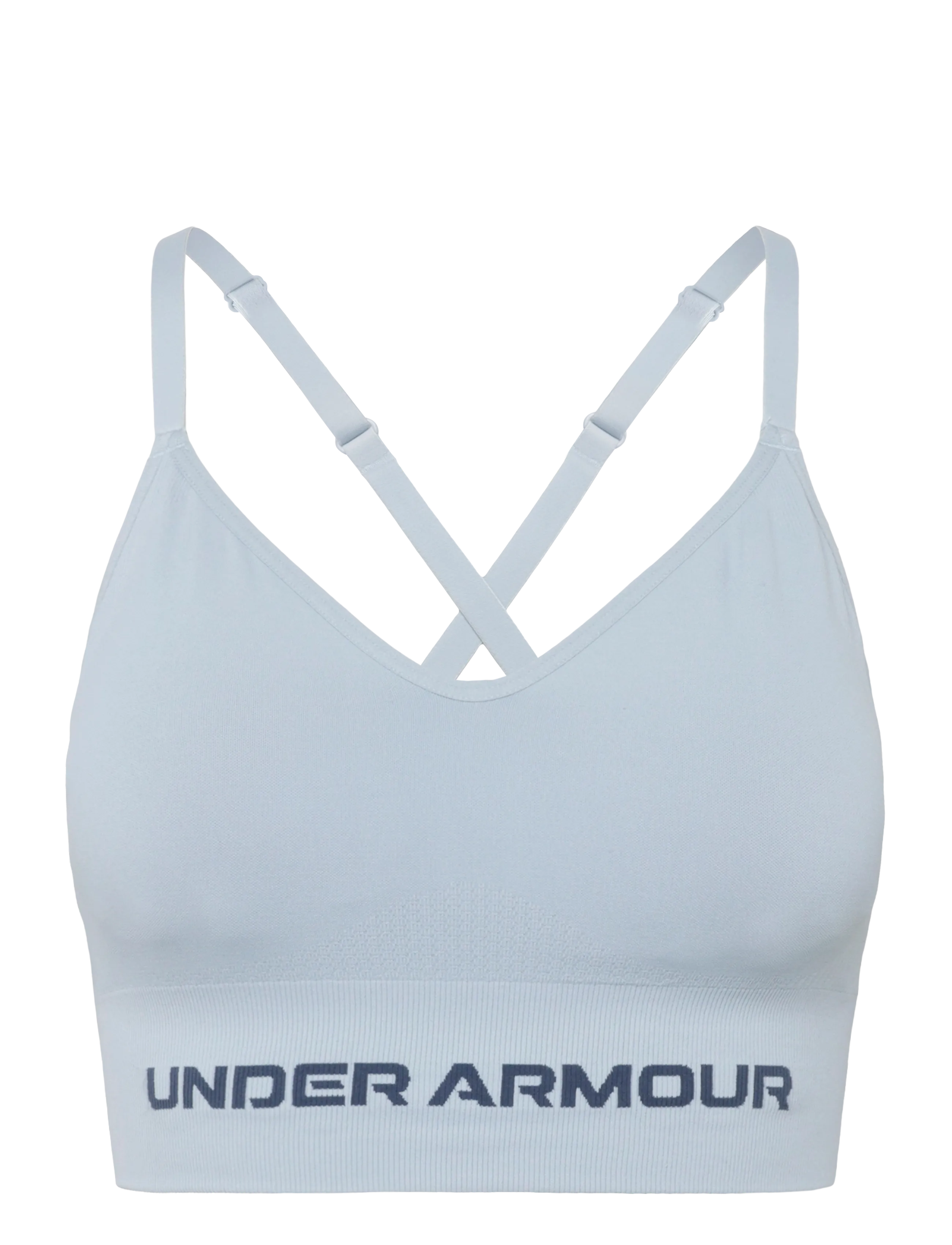 Under Armour Vanish Seamless Low Bra - Hooaja värvid - BLUE FOG / blue