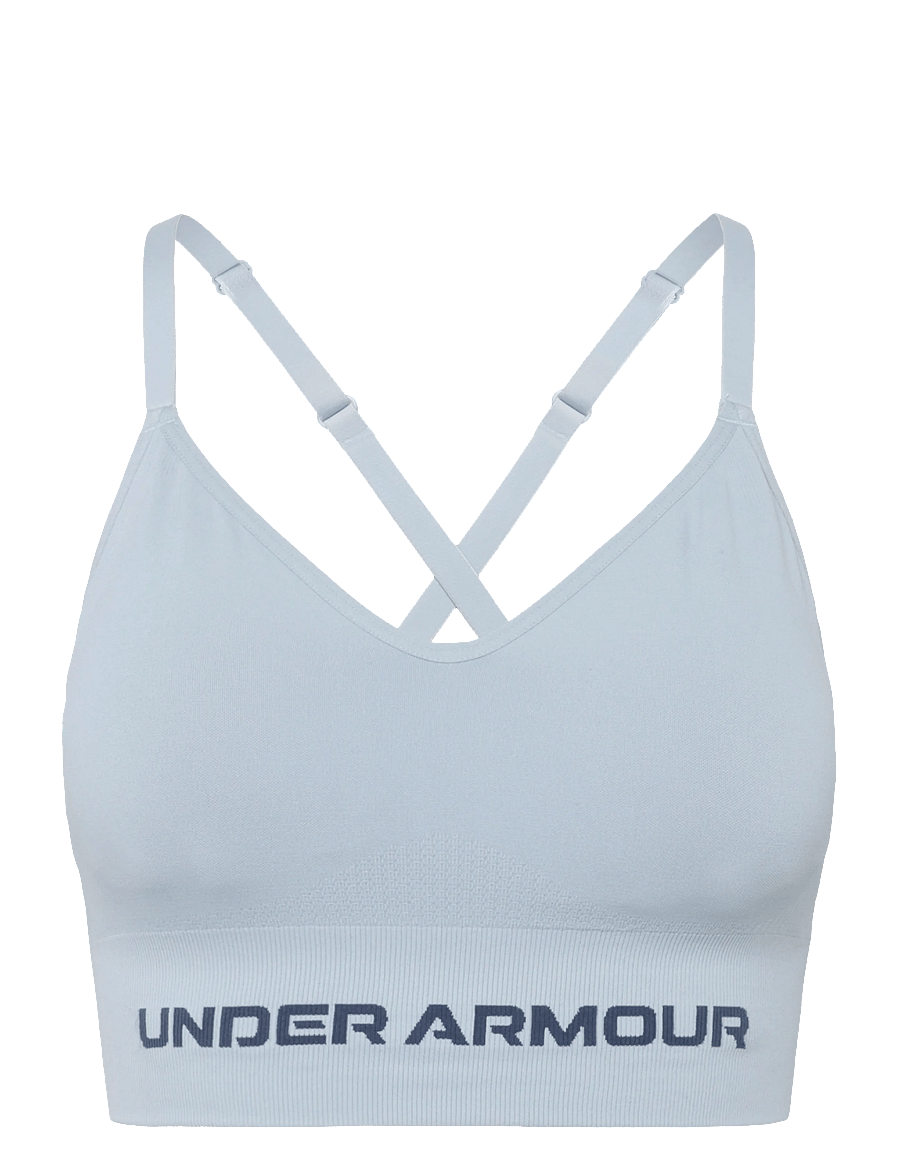 Under Armour - Vanish Seamless Low Bra - spordi-rinnahoidjad - blue fog - 1