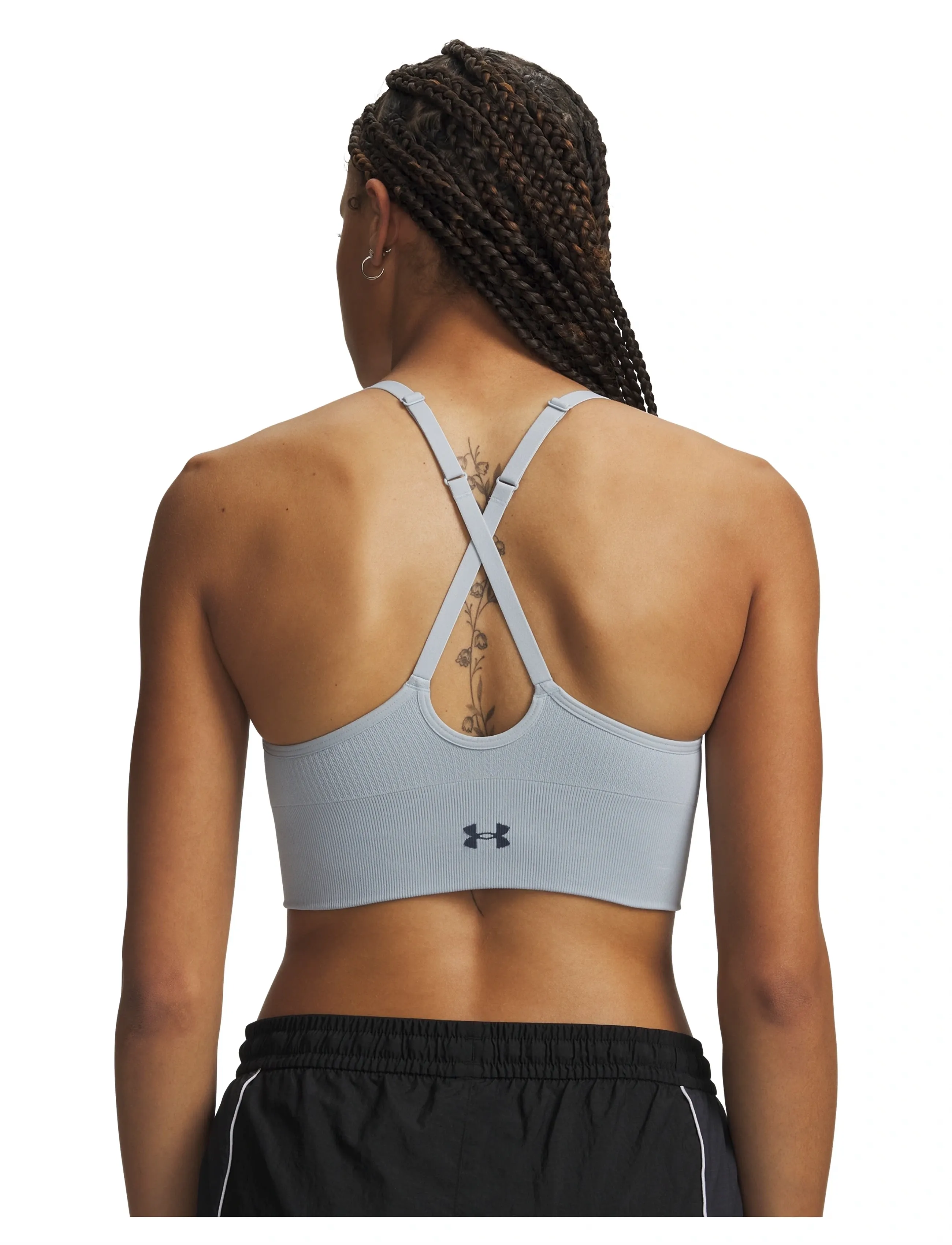 Under Armour - Vanish Seamless Low Bra - spordi-rinnahoidjad - blue fog - 3