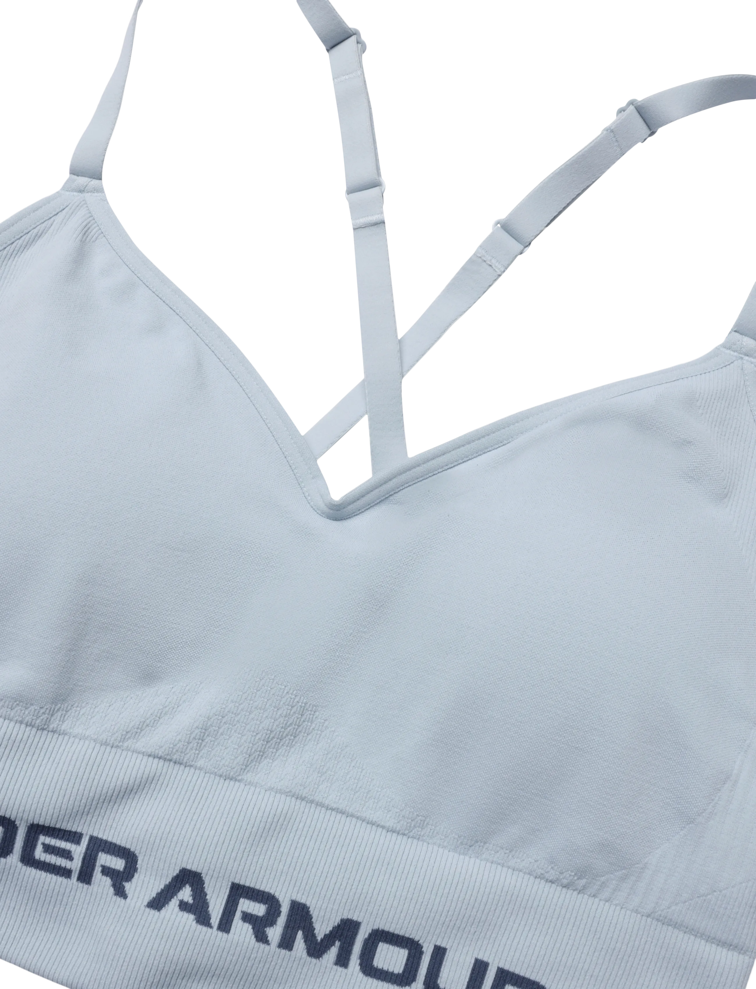 Under Armour - Vanish Seamless Low Bra - spordi-rinnahoidjad - blue fog - 5