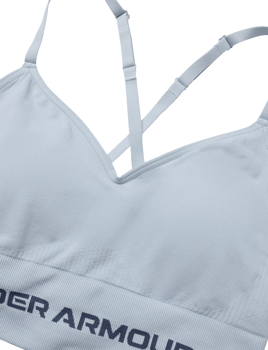 Under Armour - Vanish Seamless Low Bra - spordi-rinnahoidjad - blue fog - 5