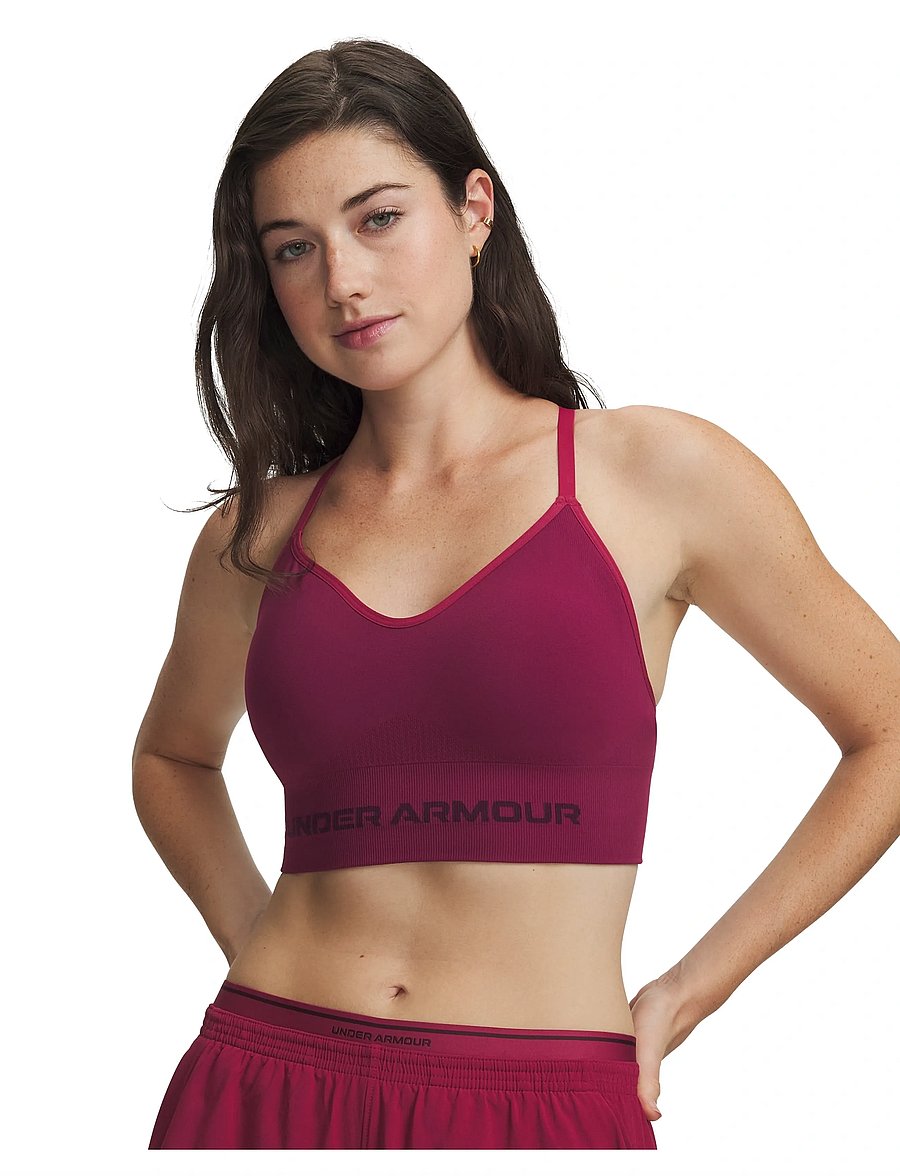 Under Armour - Vanish Seamless Low Bra - sports-bh'er - claret - 0